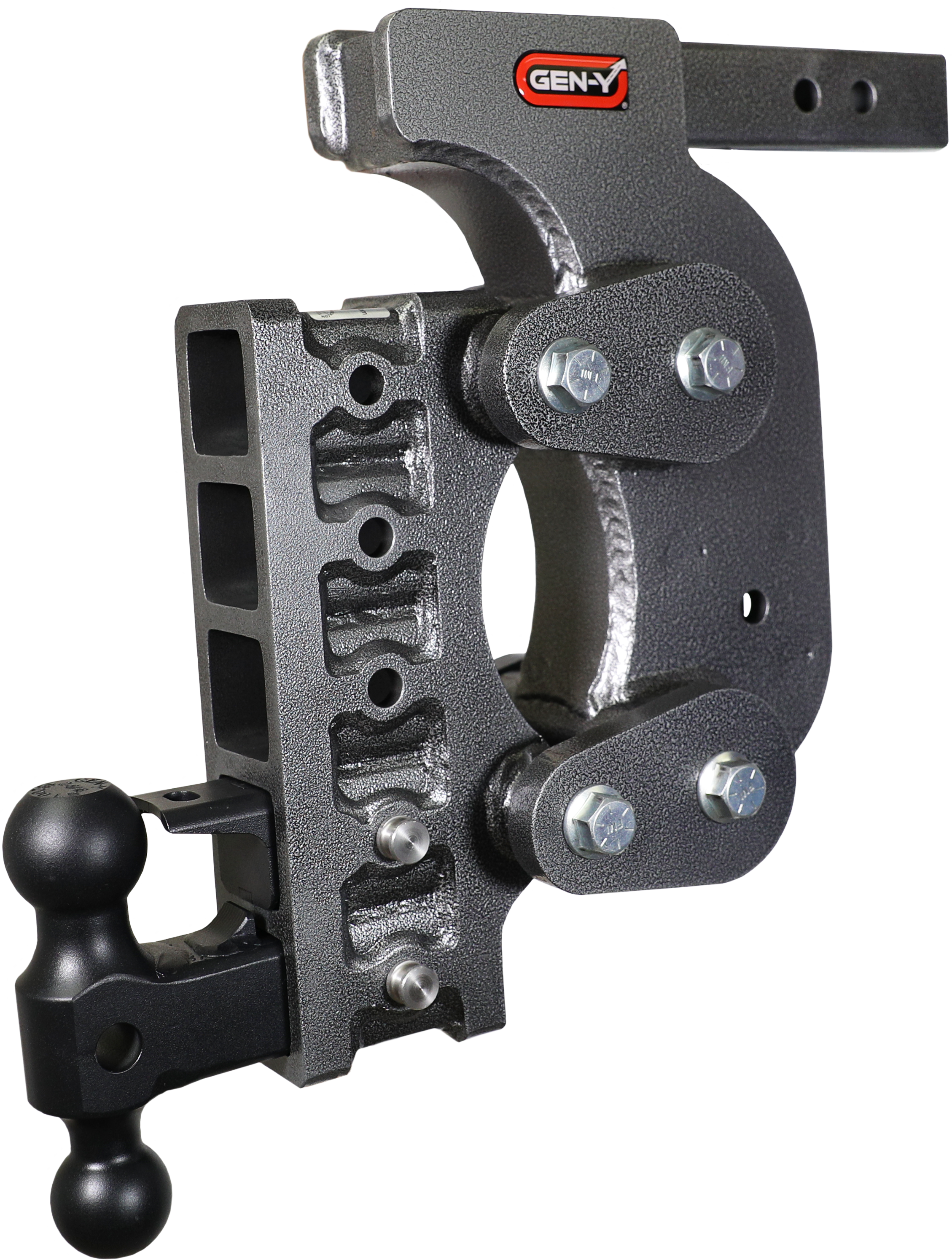GEN-Y Hitch GH-1425 - Mega-Duty Drop Hitch, Silver Vein, Steel