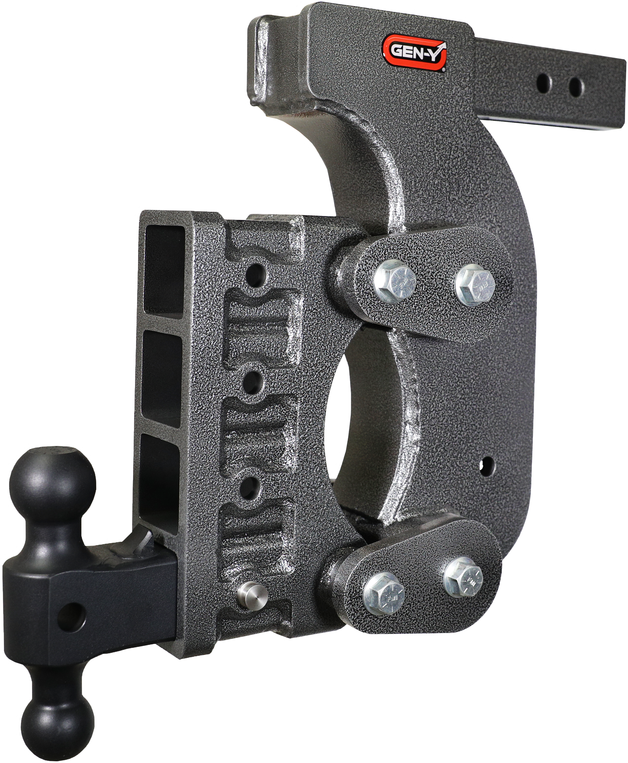 GEN-Y Hitch GH-1514 - Mega-Duty Drop Hitch, Silver Vein, Steel