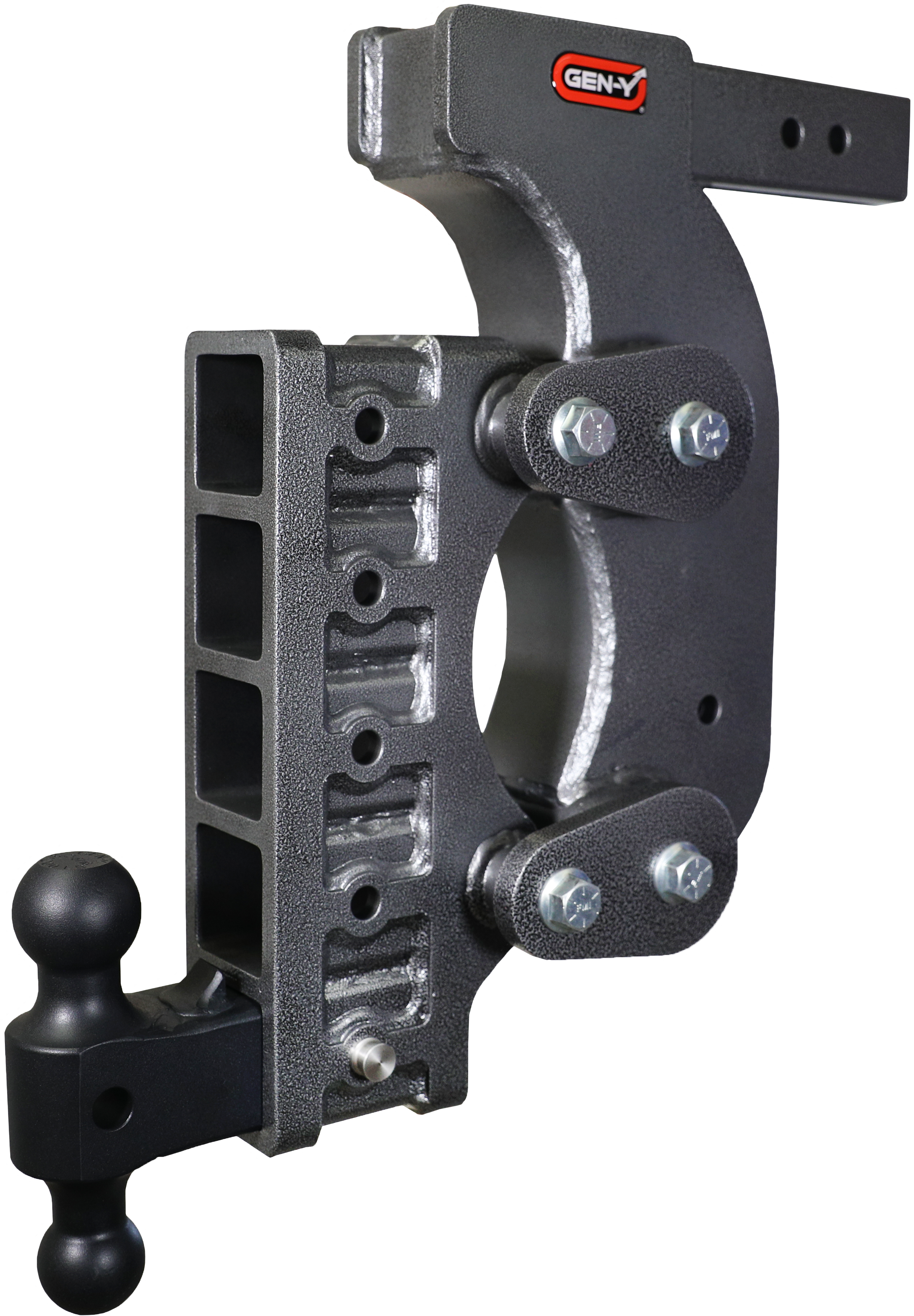 GEN-Y Hitch GH-1515 - Mega-Duty Drop Hitch, Silver Vein, Steel