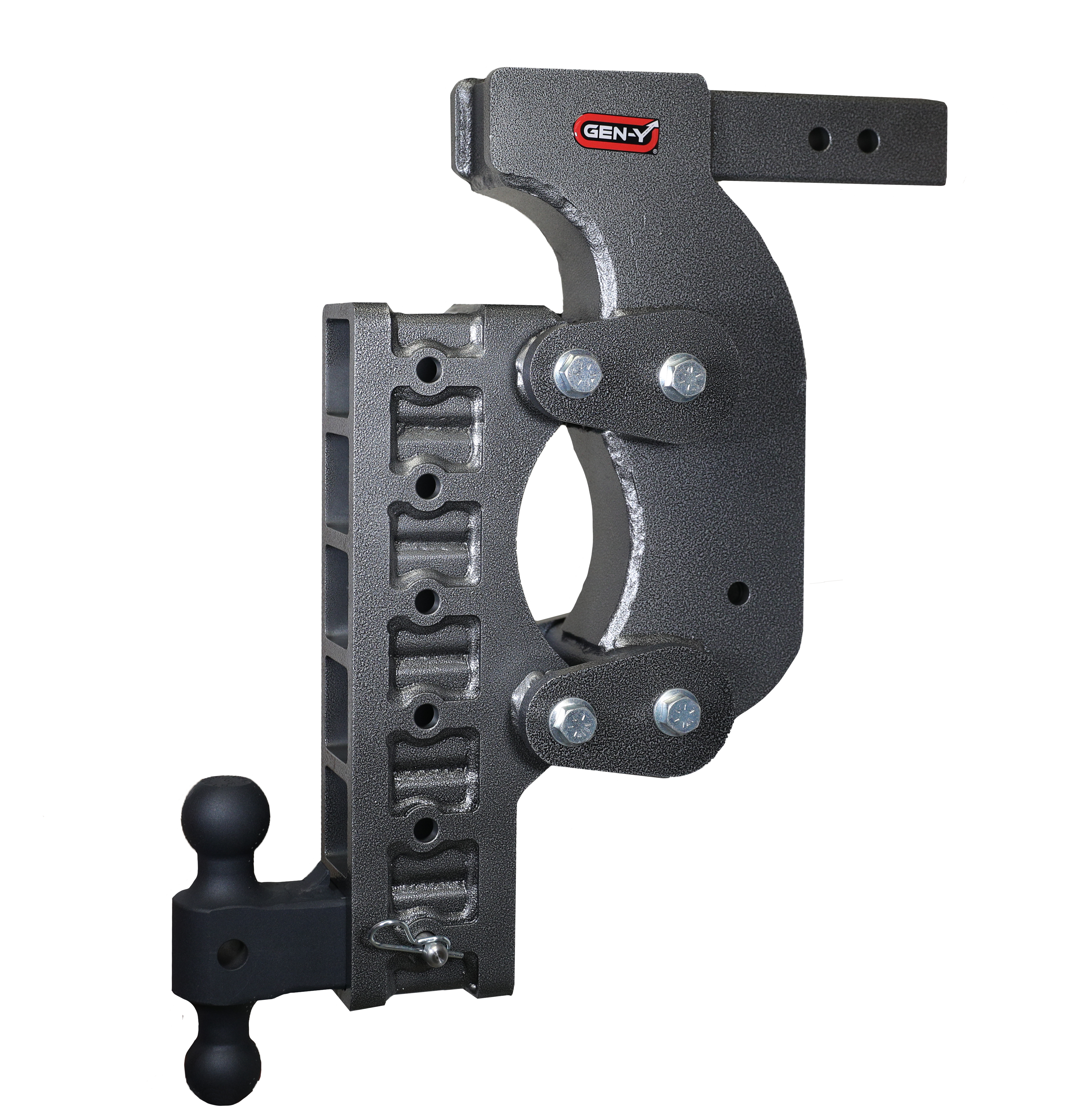GEN-Y Hitch GH-1516 - Mega-Duty Drop Hitch, Silver Vein, Steel