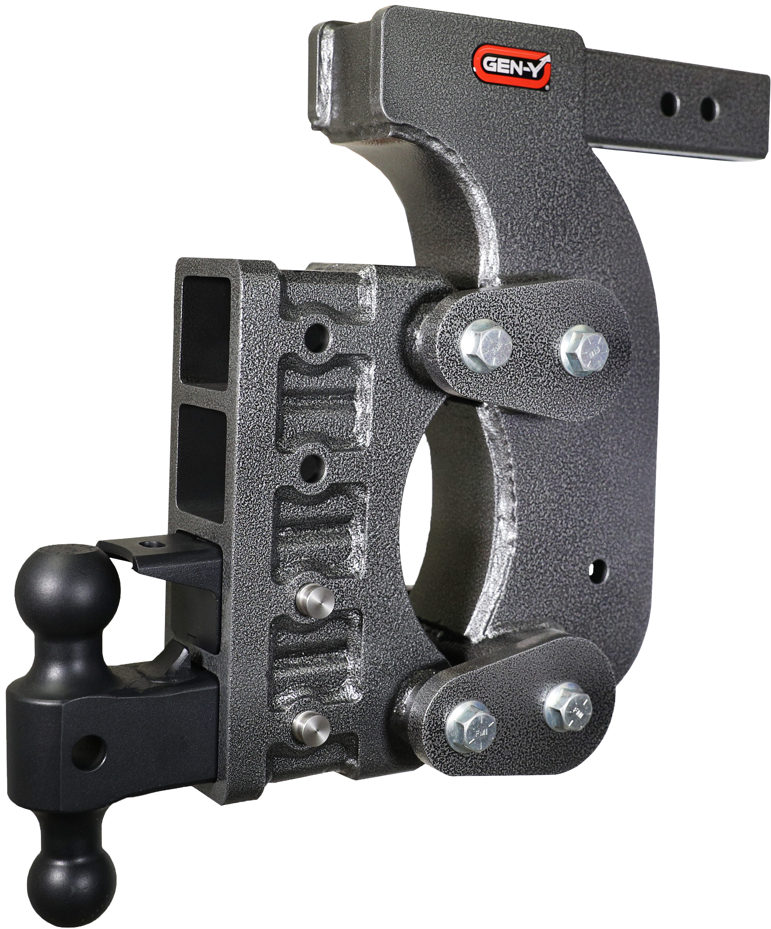 GEN-Y Hitch GH-1524 - Mega-Duty Drop Hitch, Silver Vein, Steel