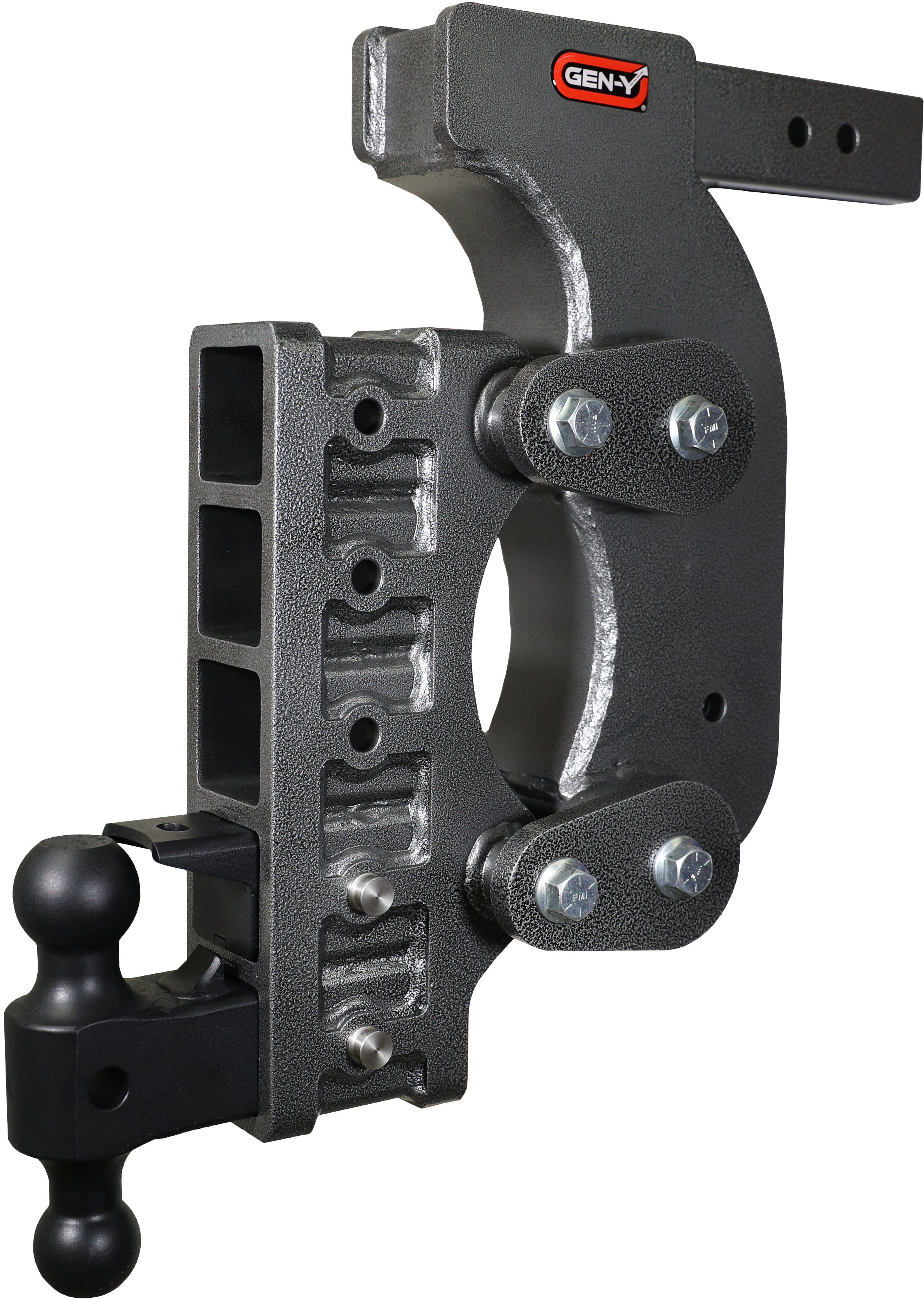 GEN-Y Hitch GH-1525 - Mega-Duty Drop Hitch, Silver Vein, Steel