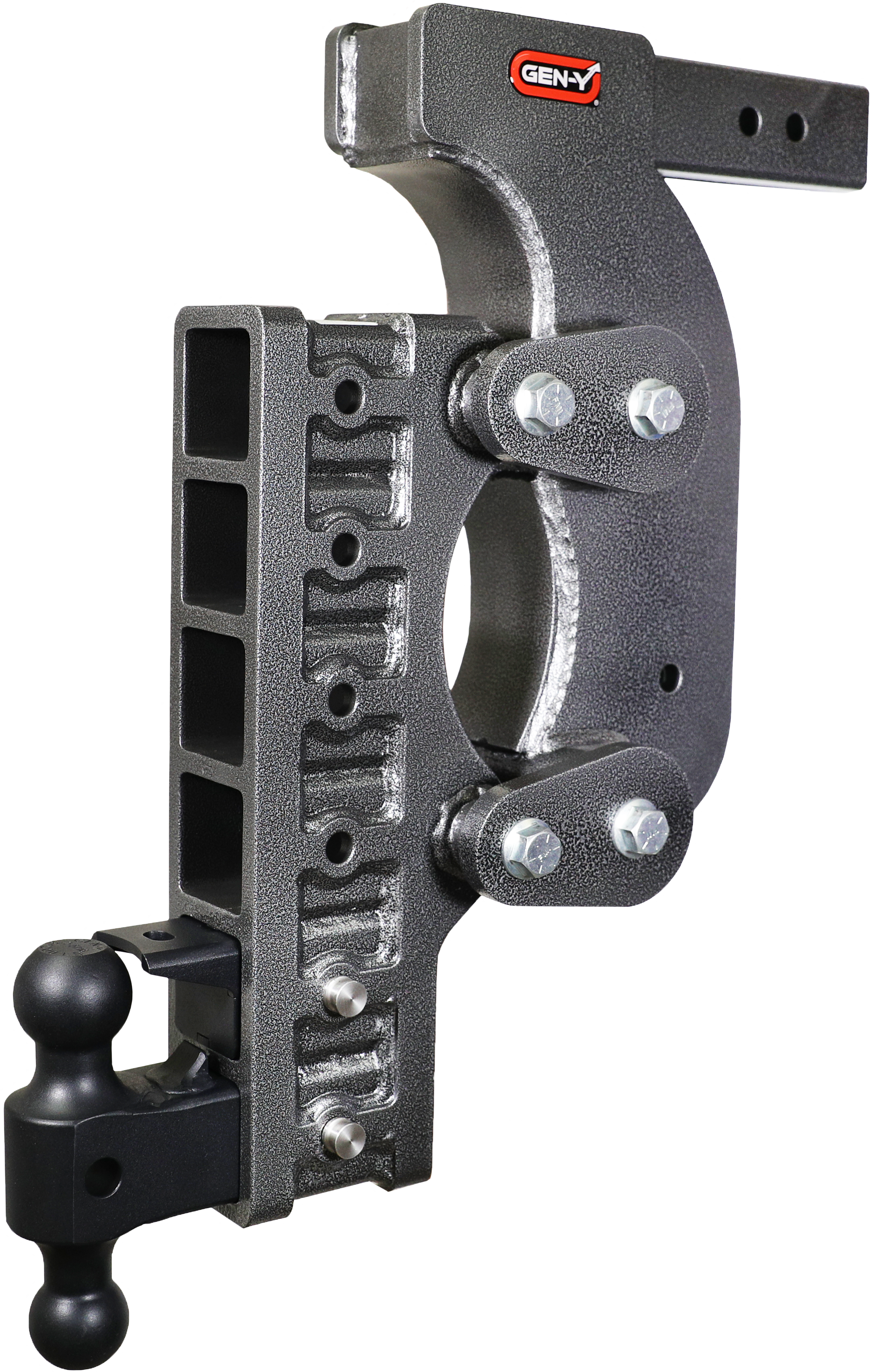 GEN-Y Hitch GH-1526 - Mega-Duty Drop Hitch, Silver Vein, Steel