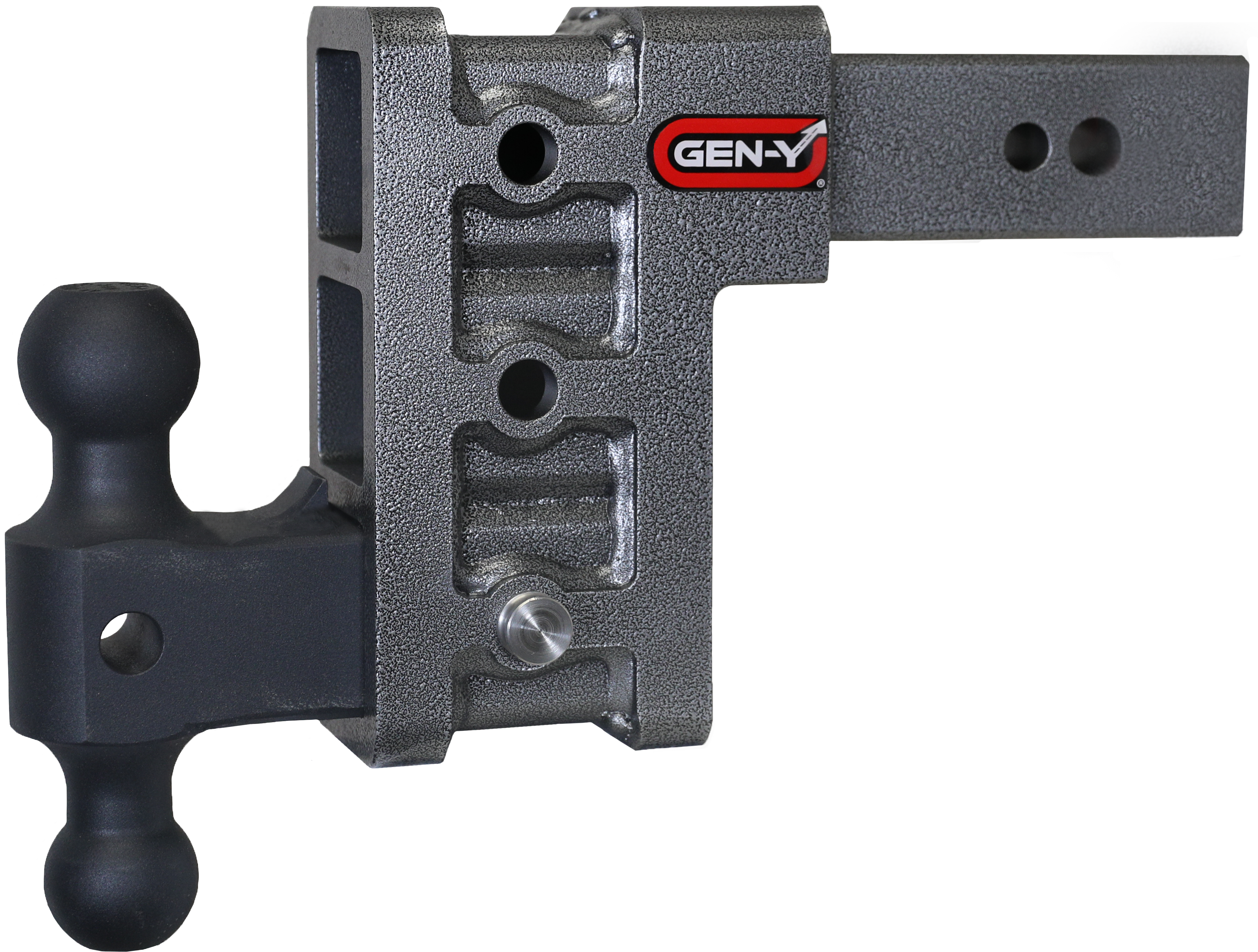 GEN-Y Hitch GH-1613 - Mega-Duty Drop Hitch, Silver Vein, Steel
