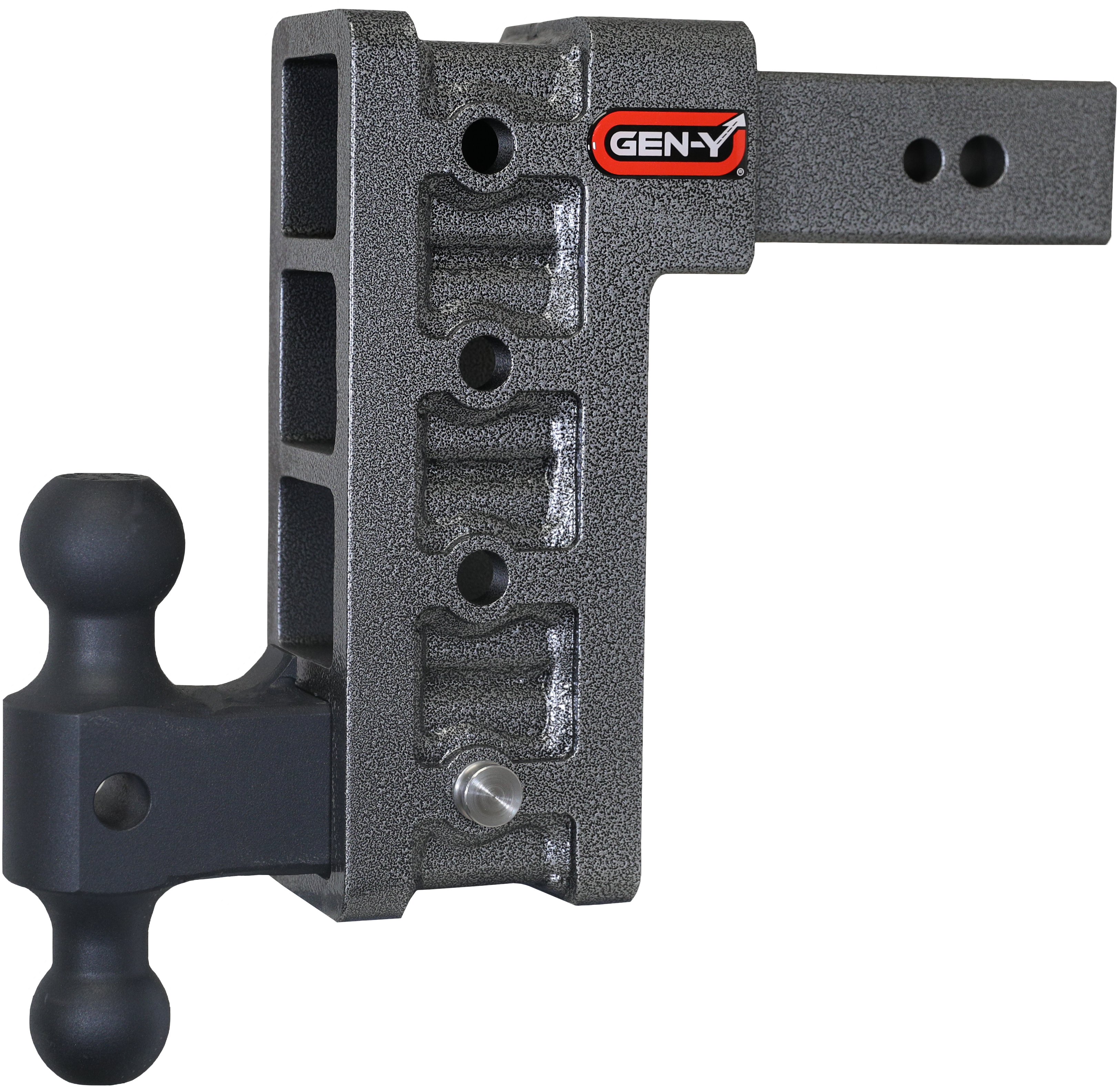 GEN-Y Hitch GH-1614 - Mega-Duty Drop Hitch, Silver Vein, Steel