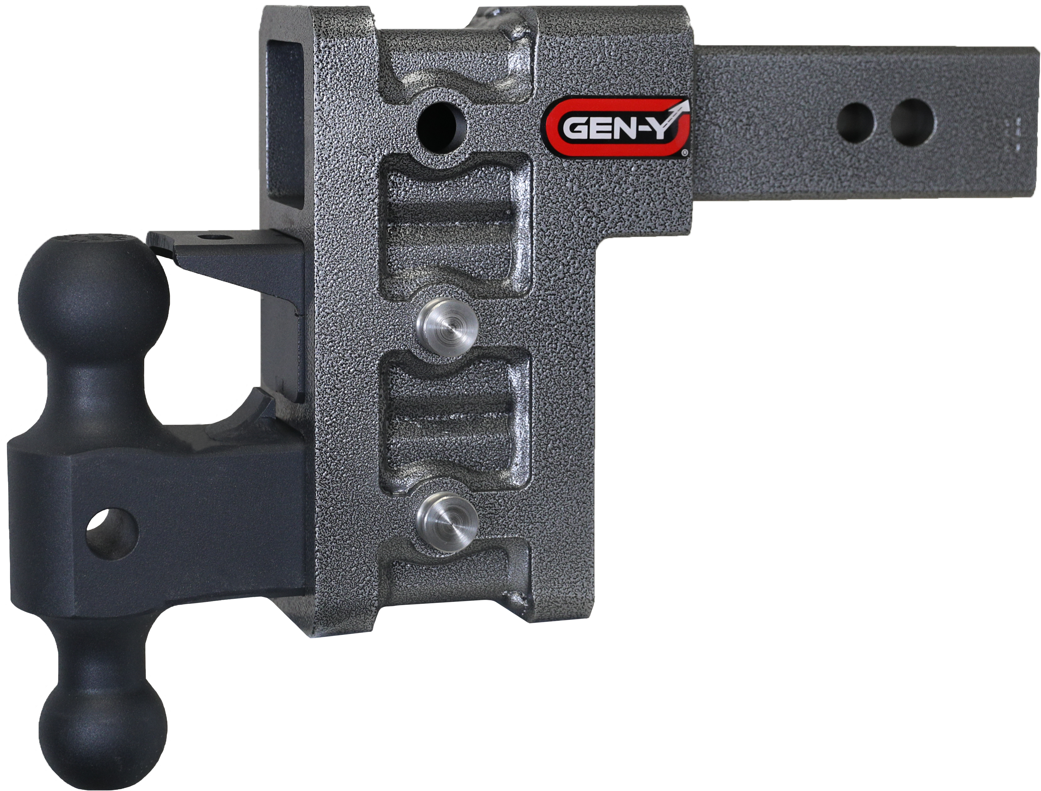 GEN-Y Hitch GH-1623 - Mega-Duty Drop Hitch, Silver Vein, Steel