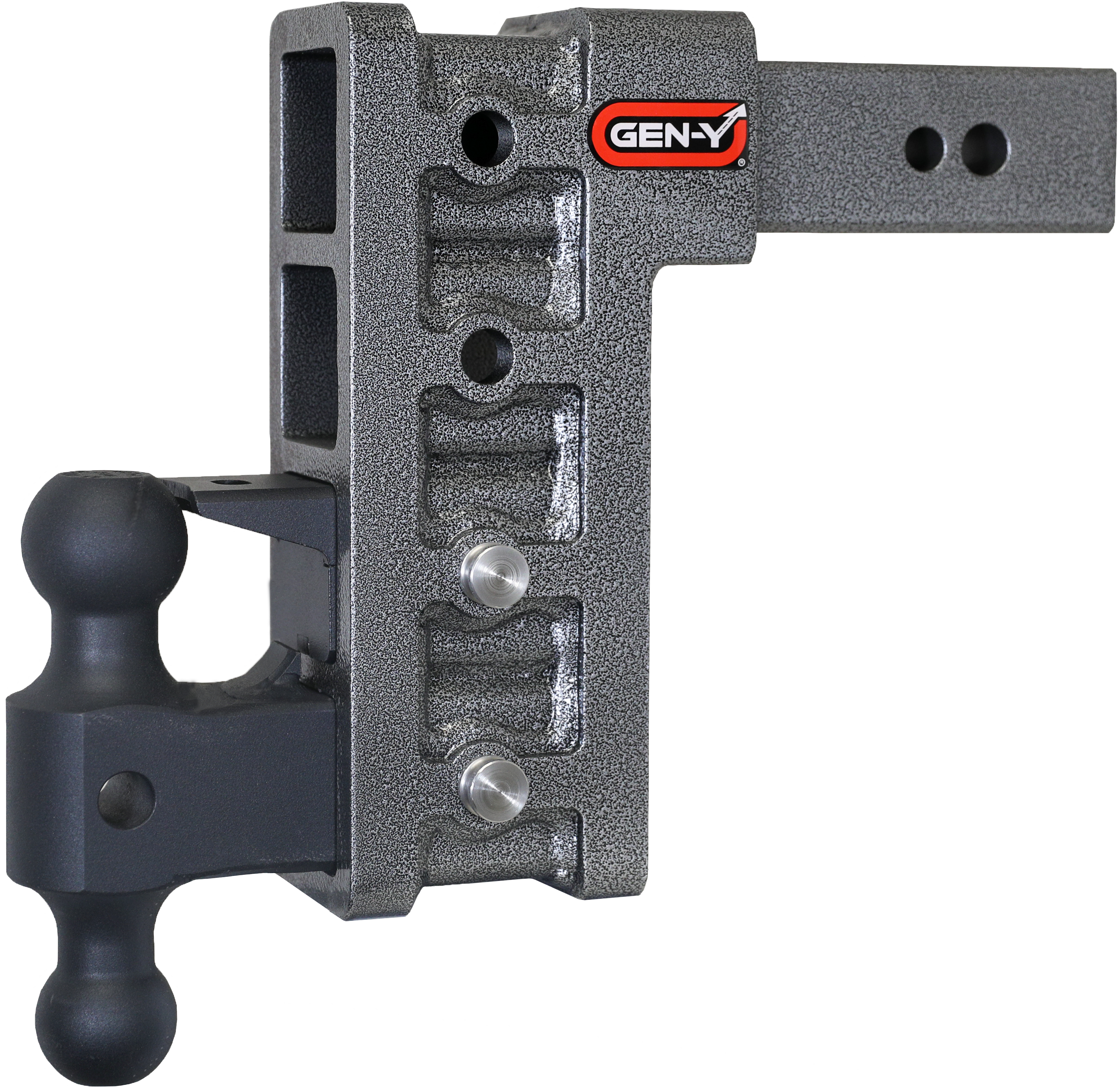 GEN-Y Hitch GH-1624 - Mega-Duty Drop Hitch, Silver Vein, Steel