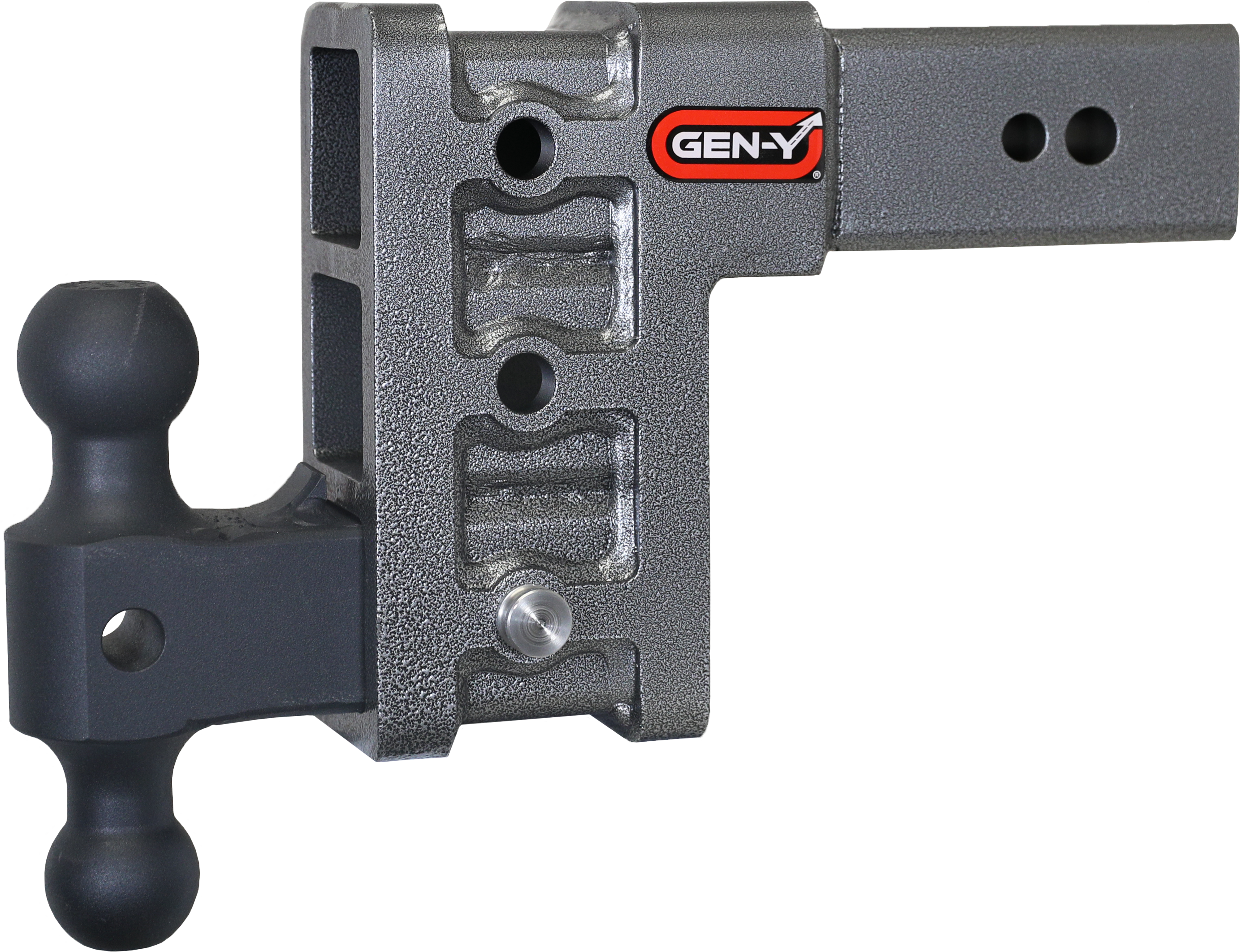 GEN-Y Hitch GH-1713 - Mega-Duty Drop Hitch, Silver Vein, Steel