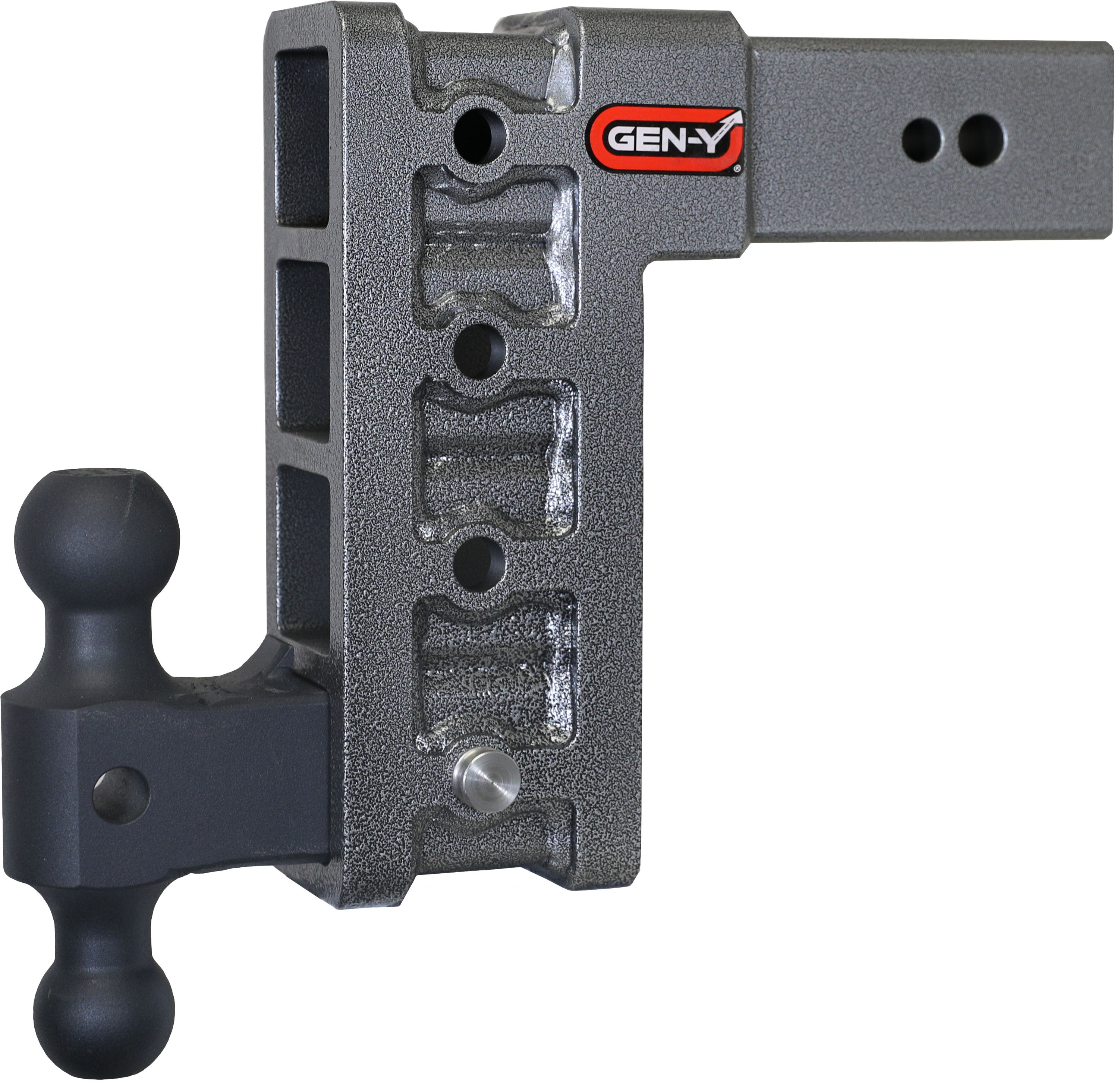GEN-Y Hitch GH-1714 - Mega-Duty Drop Hitch, Silver Vein, Steel