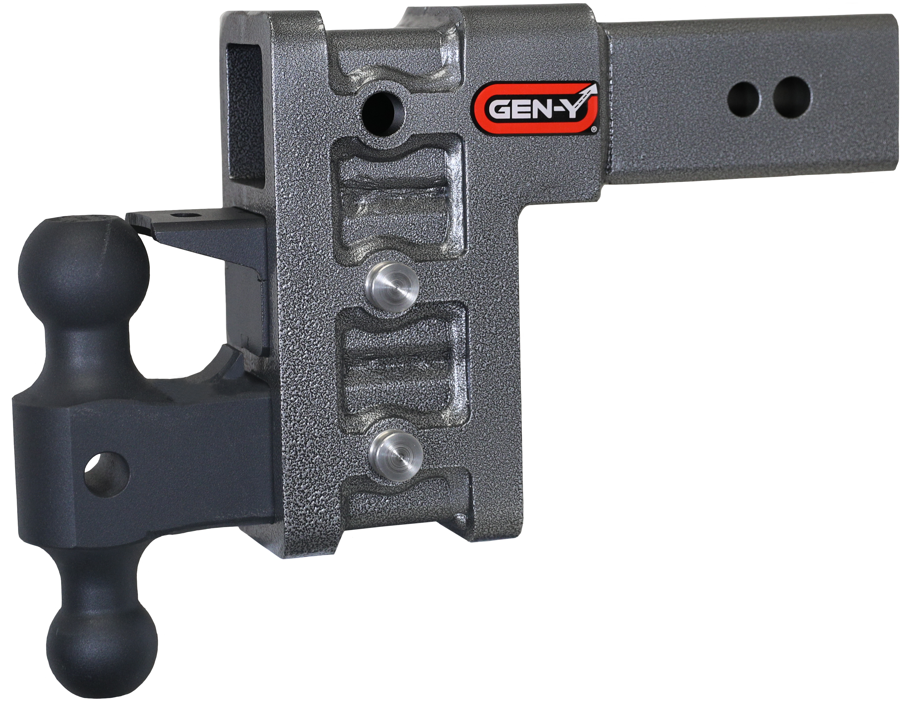 GEN-Y Hitch GH-1723 - Mega-Duty Drop Hitch, Silver Vein, Steel