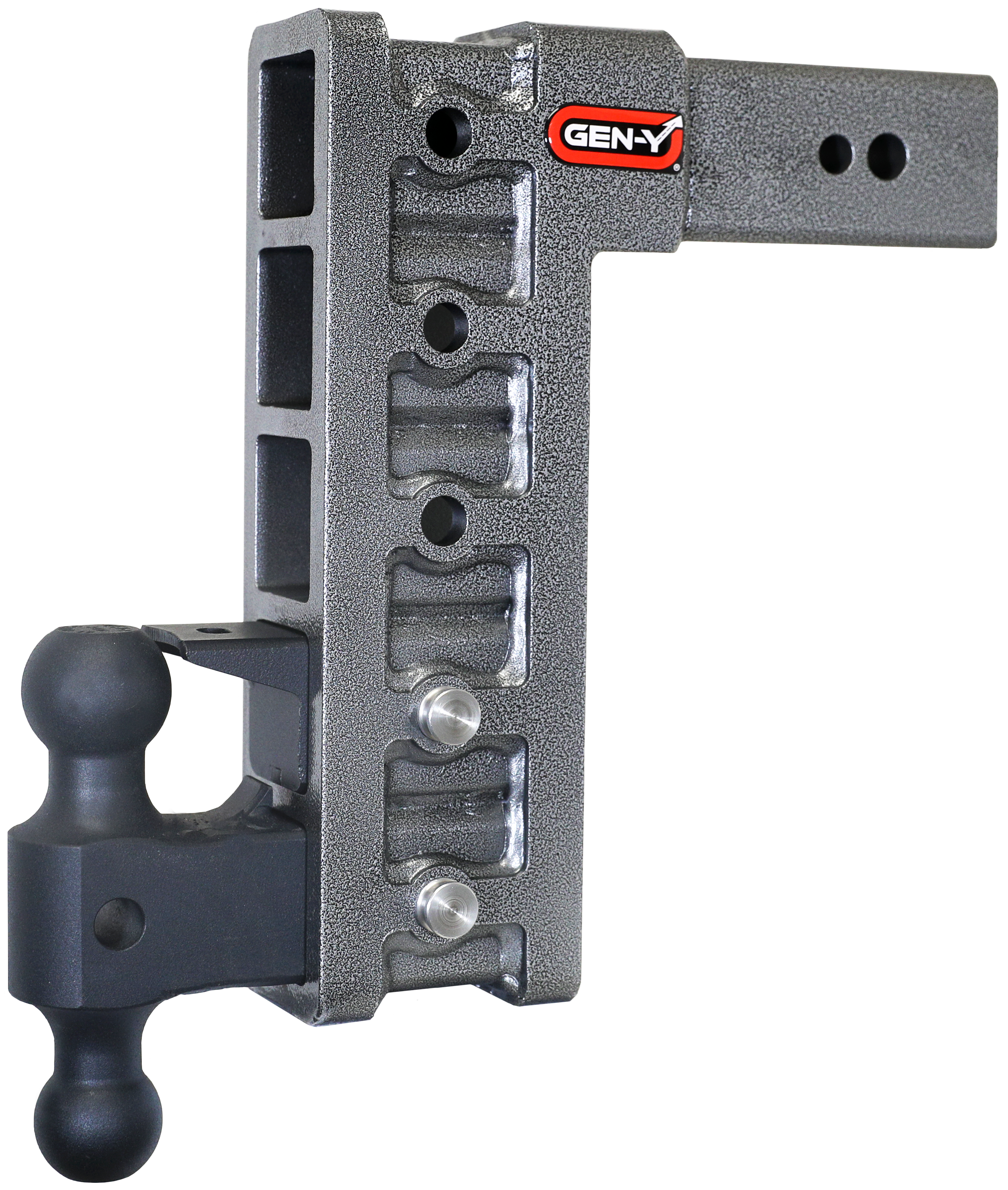GEN-Y Hitch GH-1725 - Mega-Duty Drop Hitch, Silver Vein, Steel