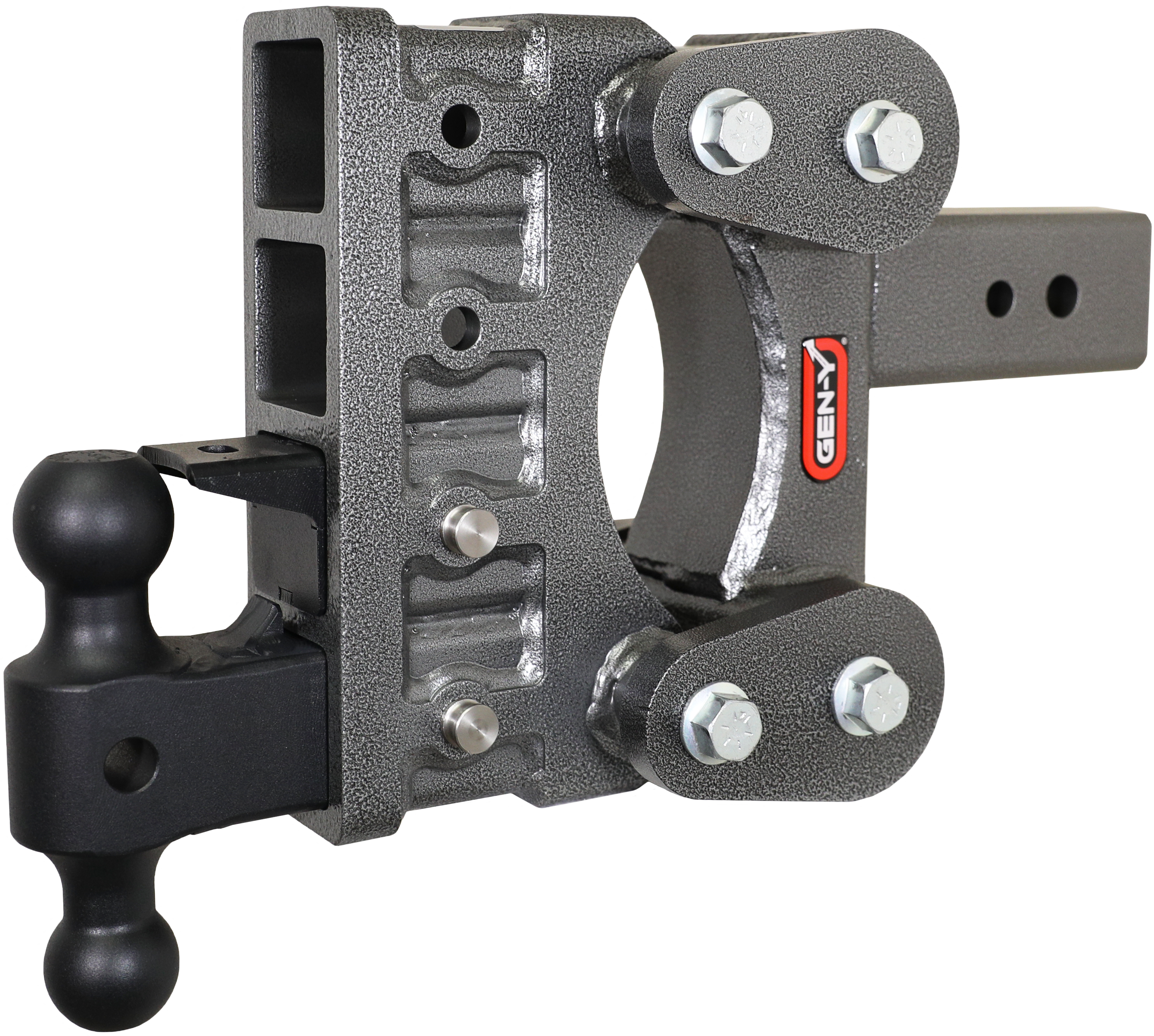 GEN-Y Hitch GH-1824 - Mega-Duty Drop Hitch, Silver Vein, Steel