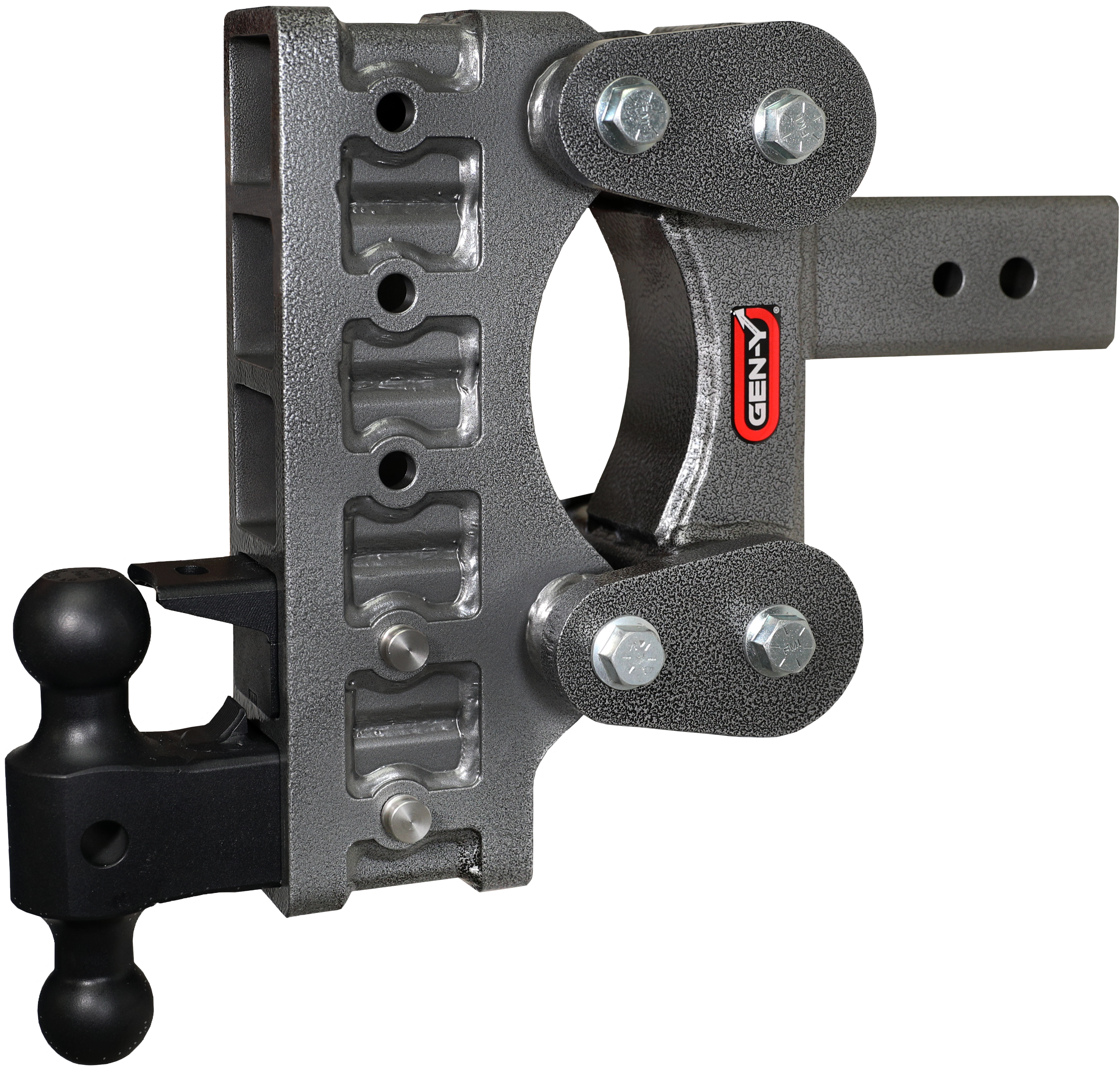 GEN-Y Hitch GH-1825 - Mega-Duty Drop Hitch, Silver Vein, Steel