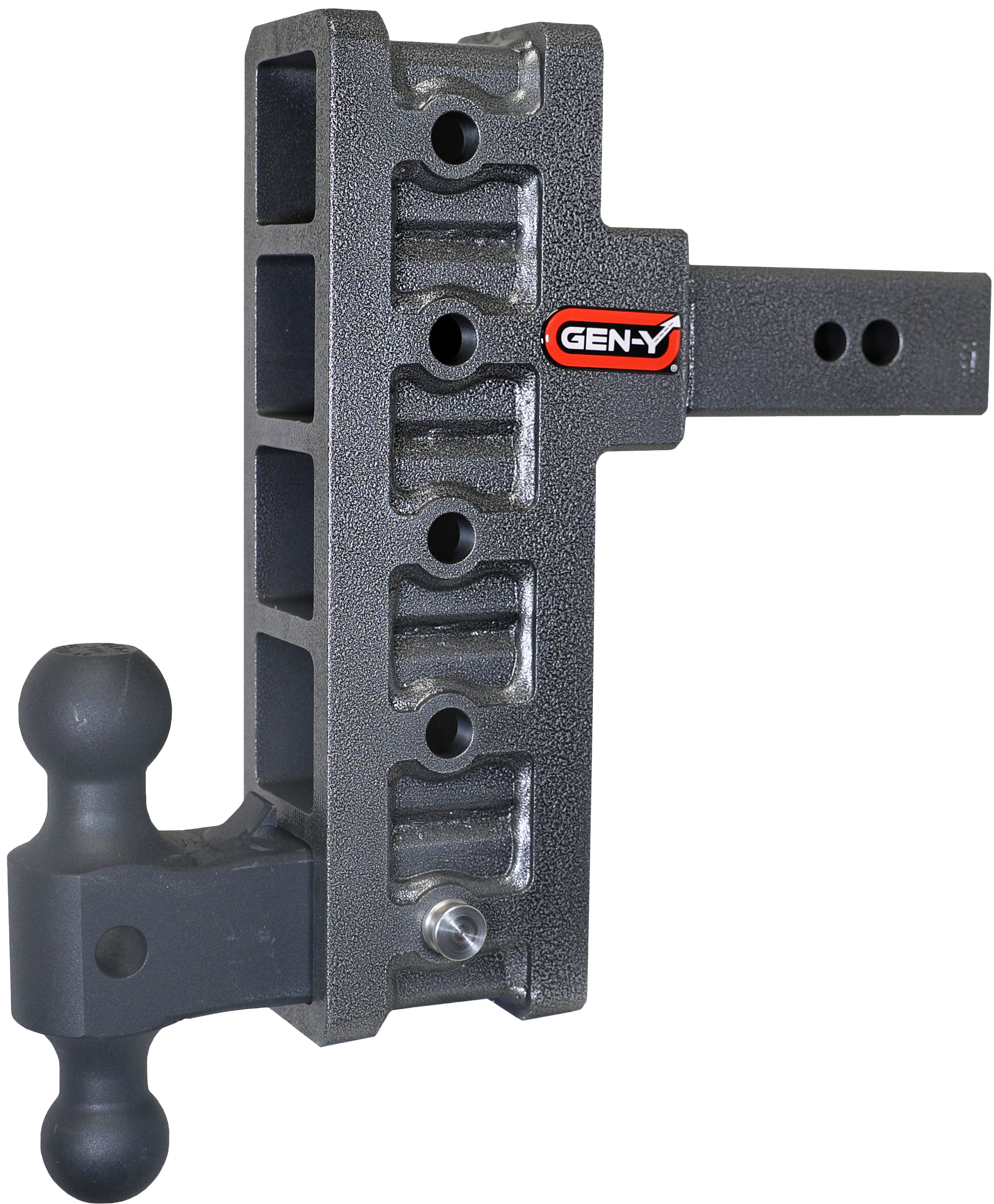 GEN-Y Hitch GH-1915 - Mega-Duty Drop Hitch, Silver Vein, Steel
