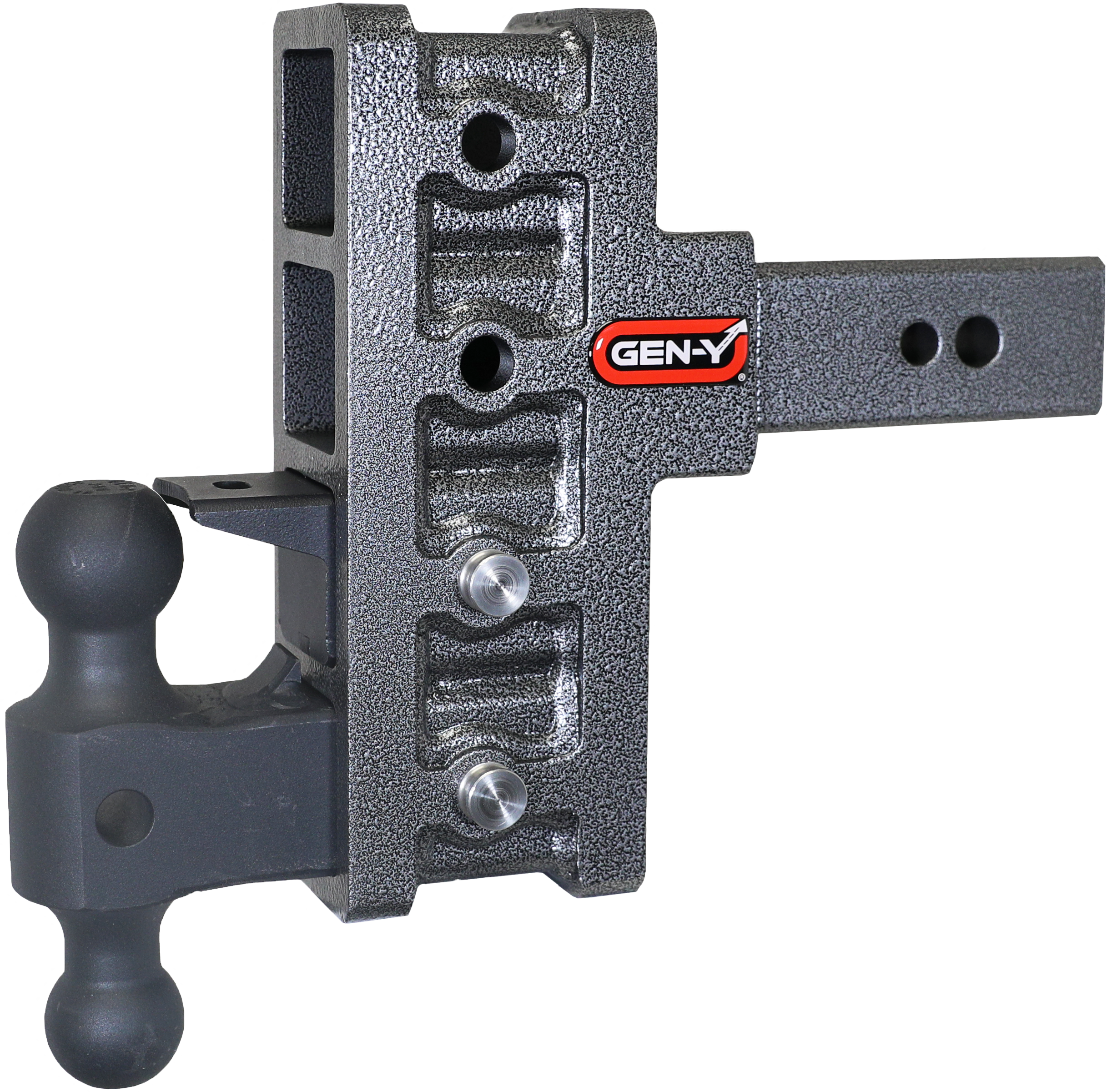 GEN-Y Hitch GH-1924 - Mega-Duty Drop Hitch, Silver Vein, Steel
