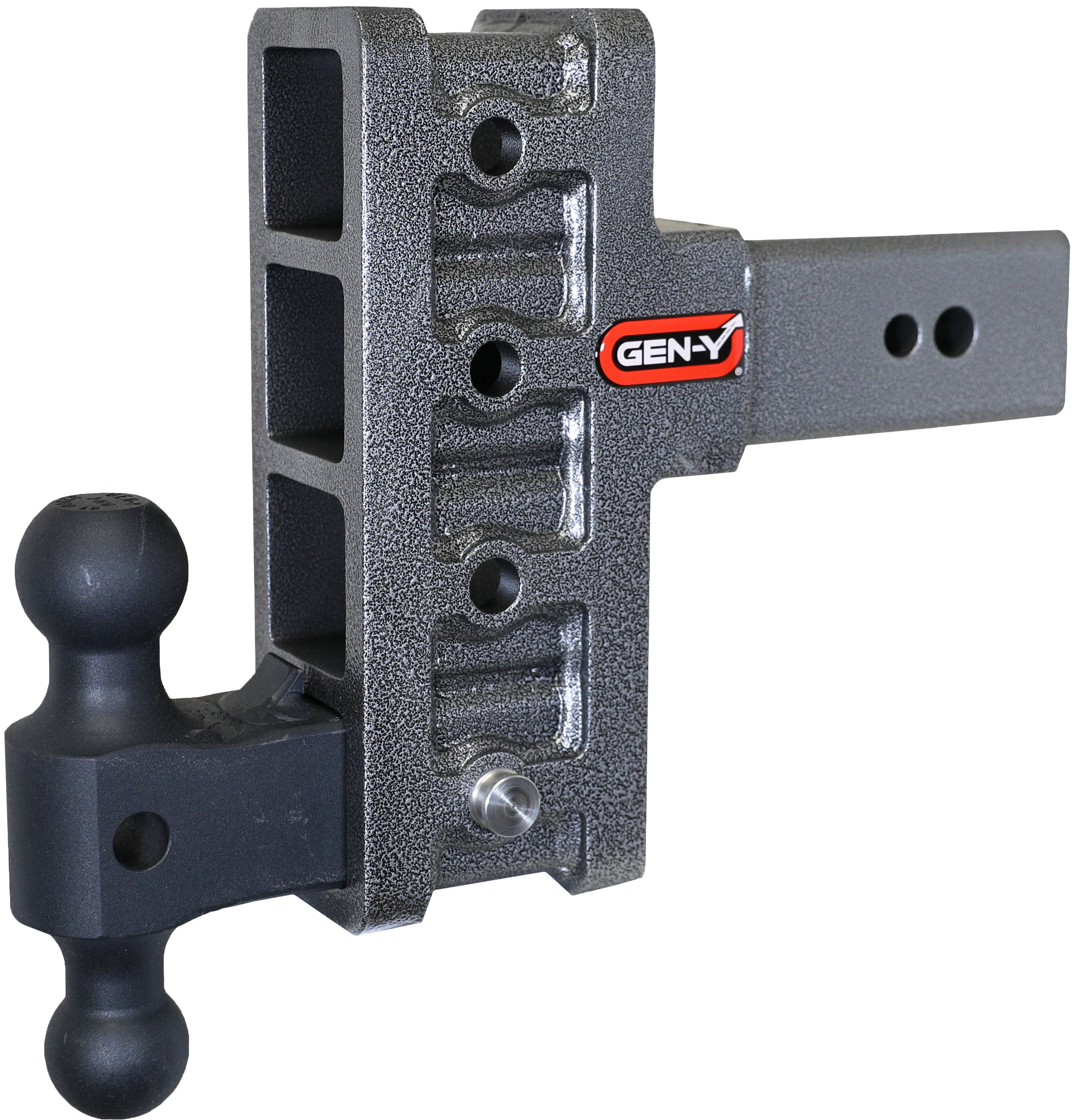 GEN-Y Hitch GH-2014 - Mega-Duty Drop Hitch, Silver Vein, Steel