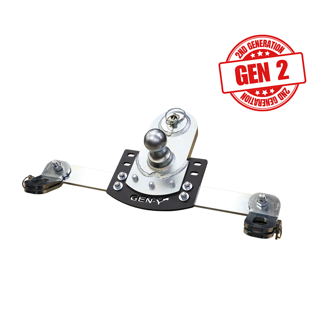 GEN-Y Hitch GH-21017 - Gooseneck Hitch, Silver