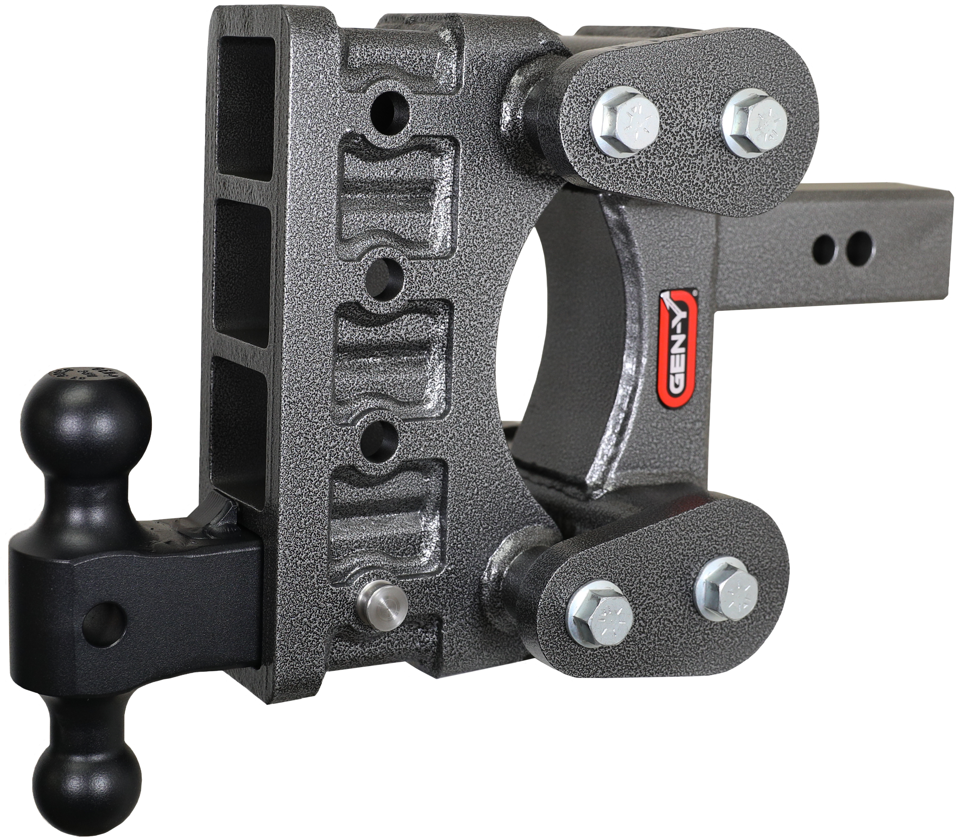 GEN-Y Hitch GH-2114 - Mega-Duty Drop Hitch, Silver Vein, Steel