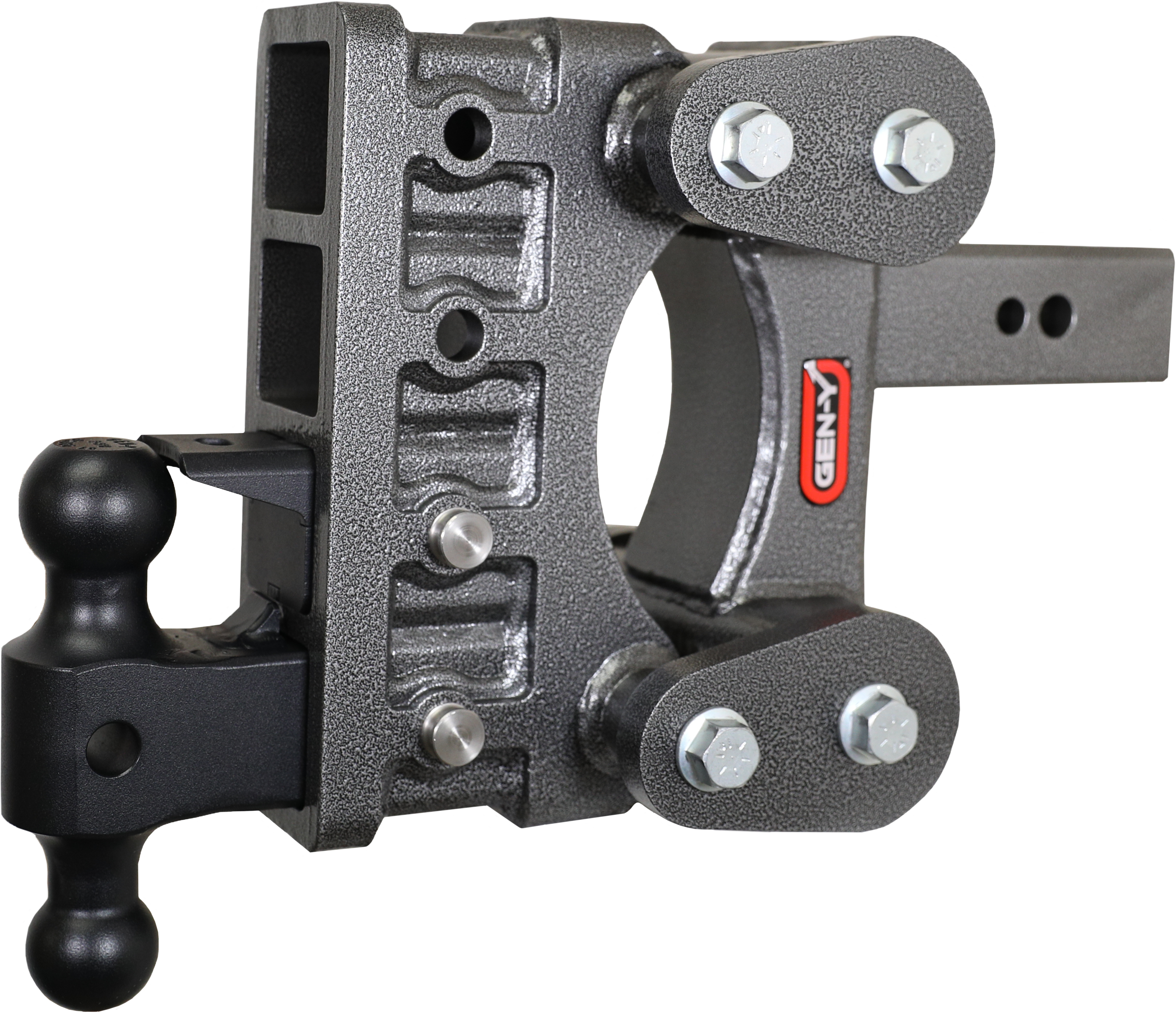 GEN-Y Hitch GH-2124 - Mega-Duty Drop Hitch, Silver Vein, Steel