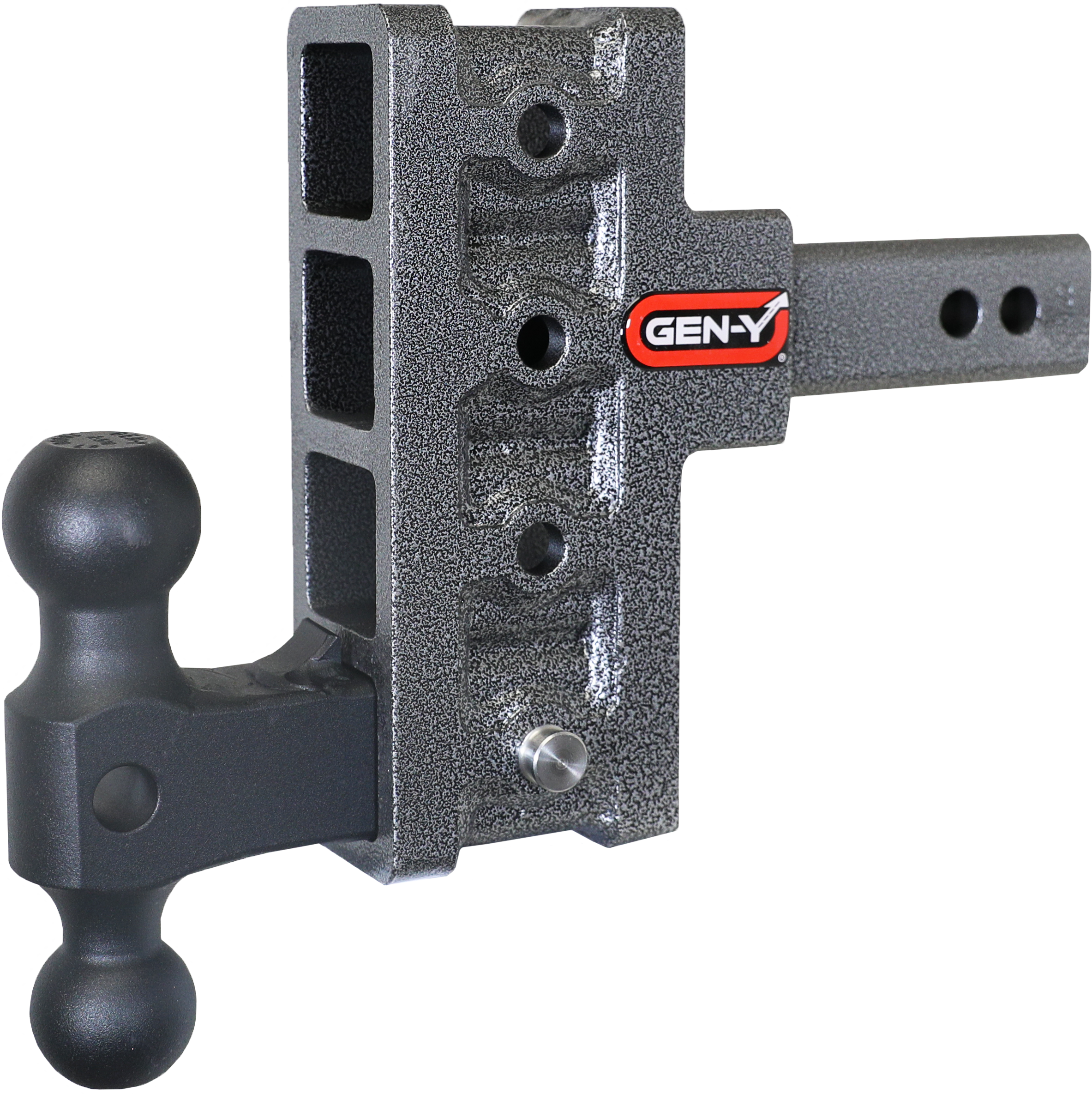 GEN-Y Hitch GH-214 - Mega-Duty Drop Hitch, Silver Vein, Steel