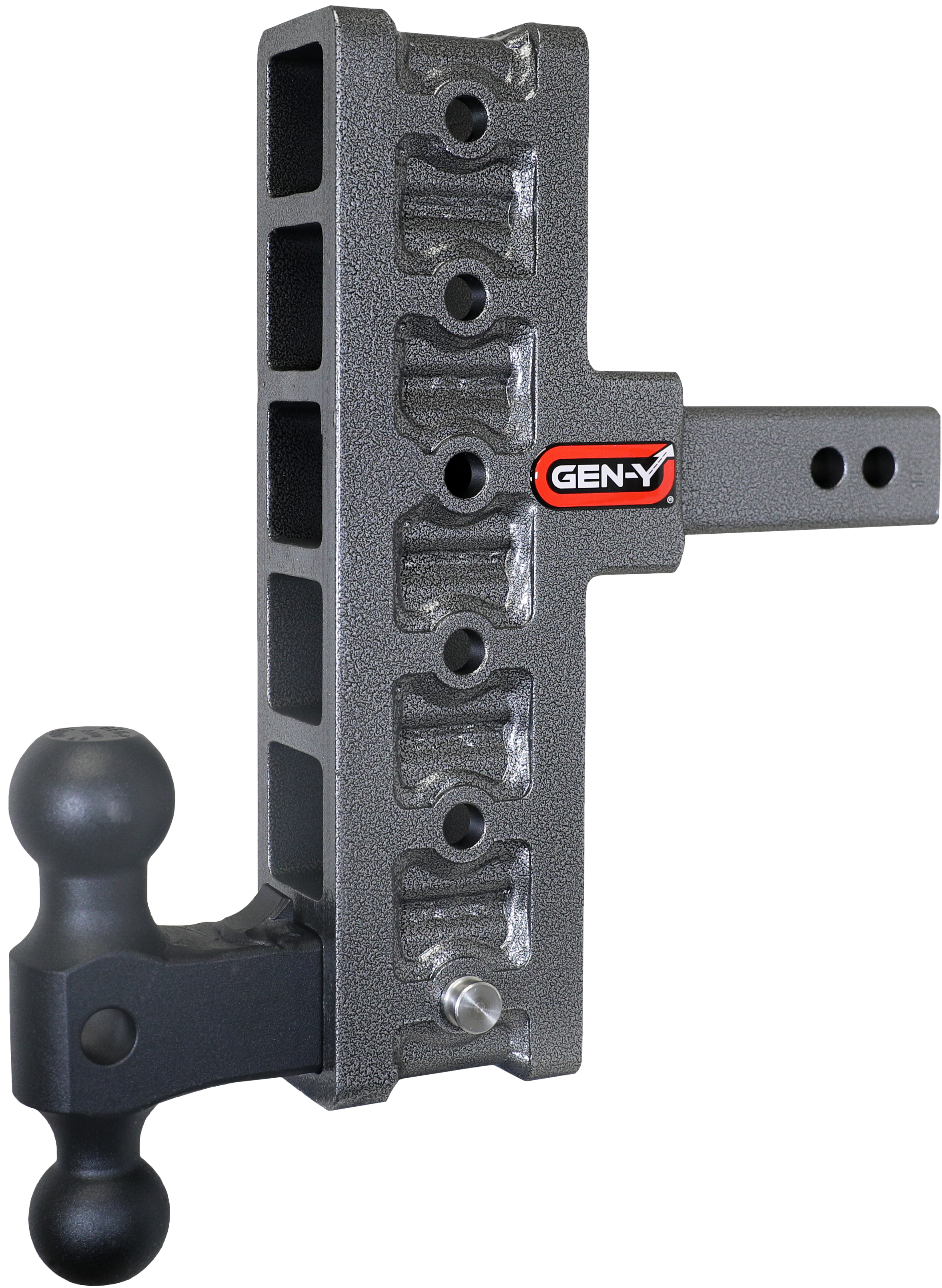 GEN-Y Hitch GH-216 - Mega-Duty Drop Hitch, Silver Vein, Steel