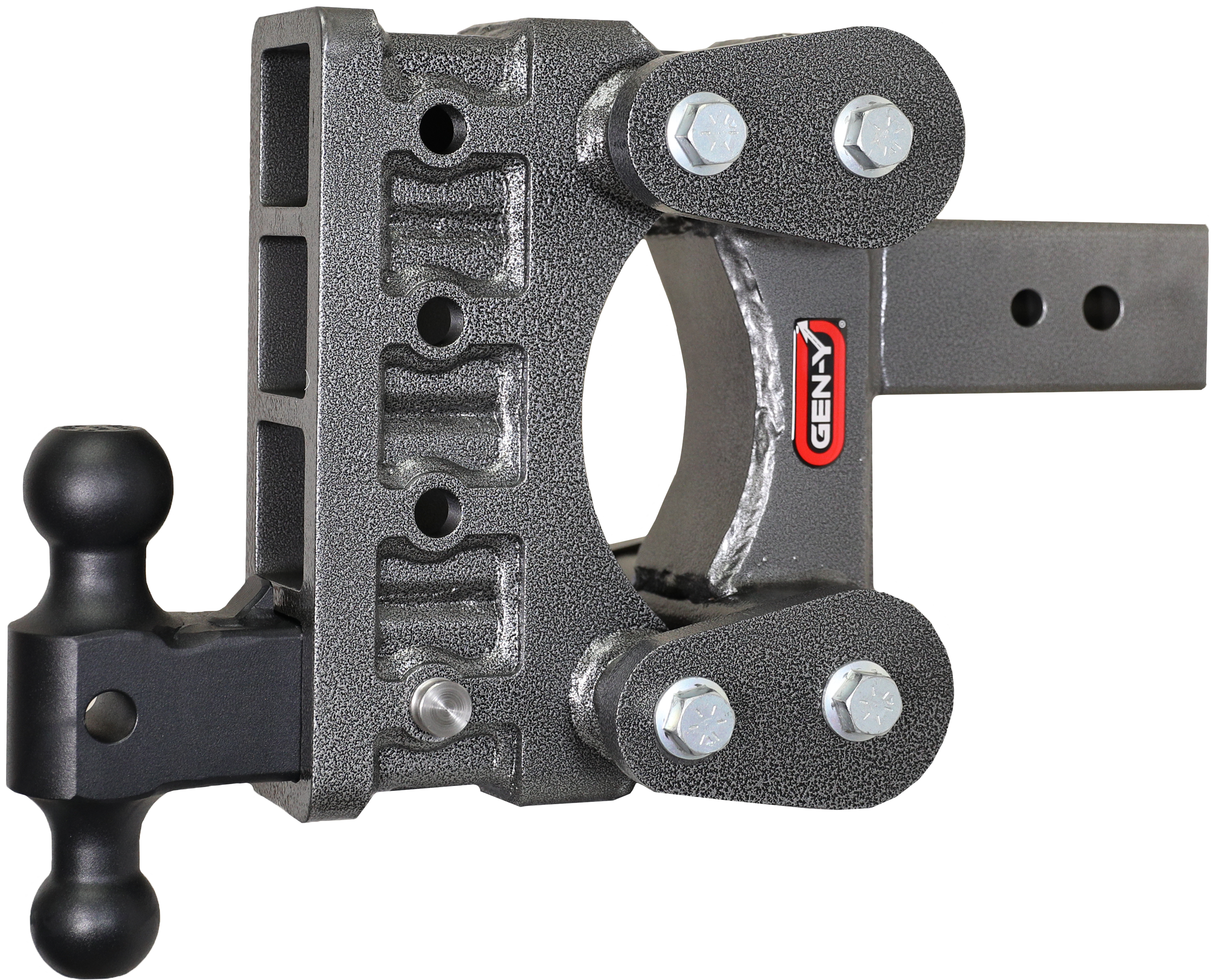 GEN-Y Hitch GH-2214 - Mega-Duty Drop Hitch, Silver Vein, Steel