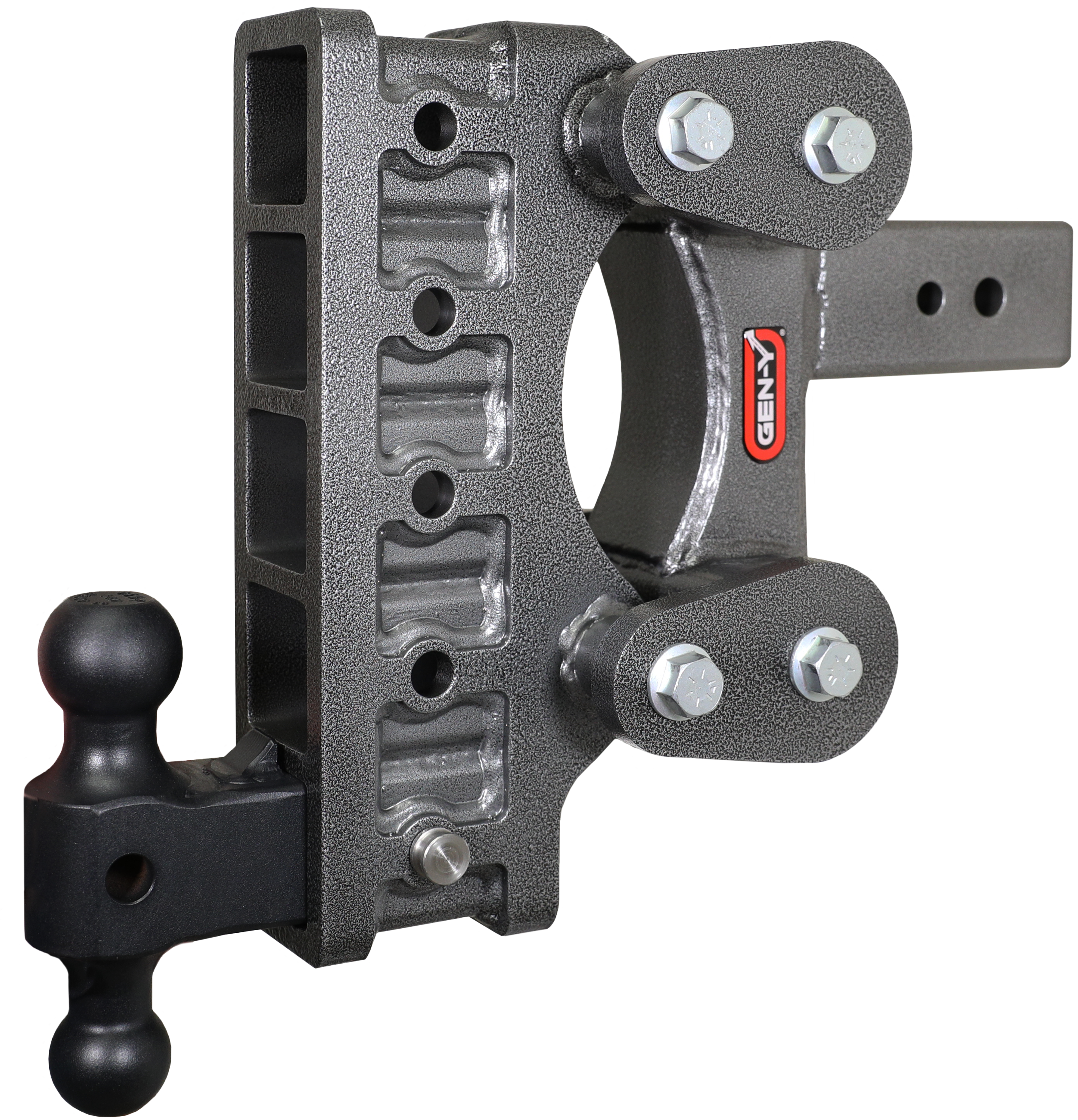 GEN-Y Hitch GH-2215 - Mega-Duty Drop Hitch, Silver Vein, Steel