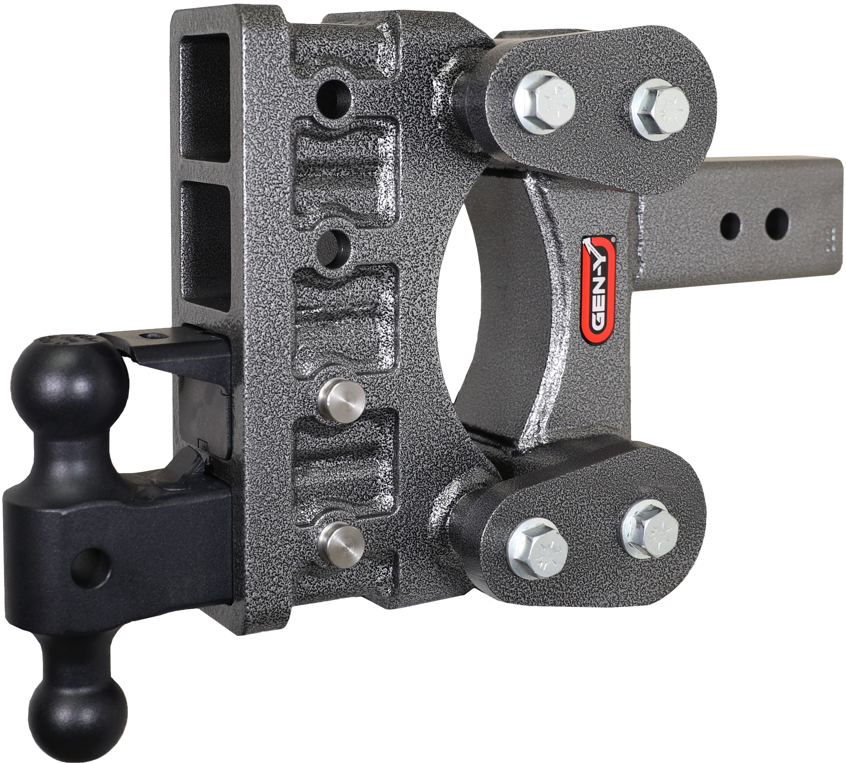 GEN-Y Hitch GH-2224 - Mega-Duty Drop Hitch, Silver Vein, Steel