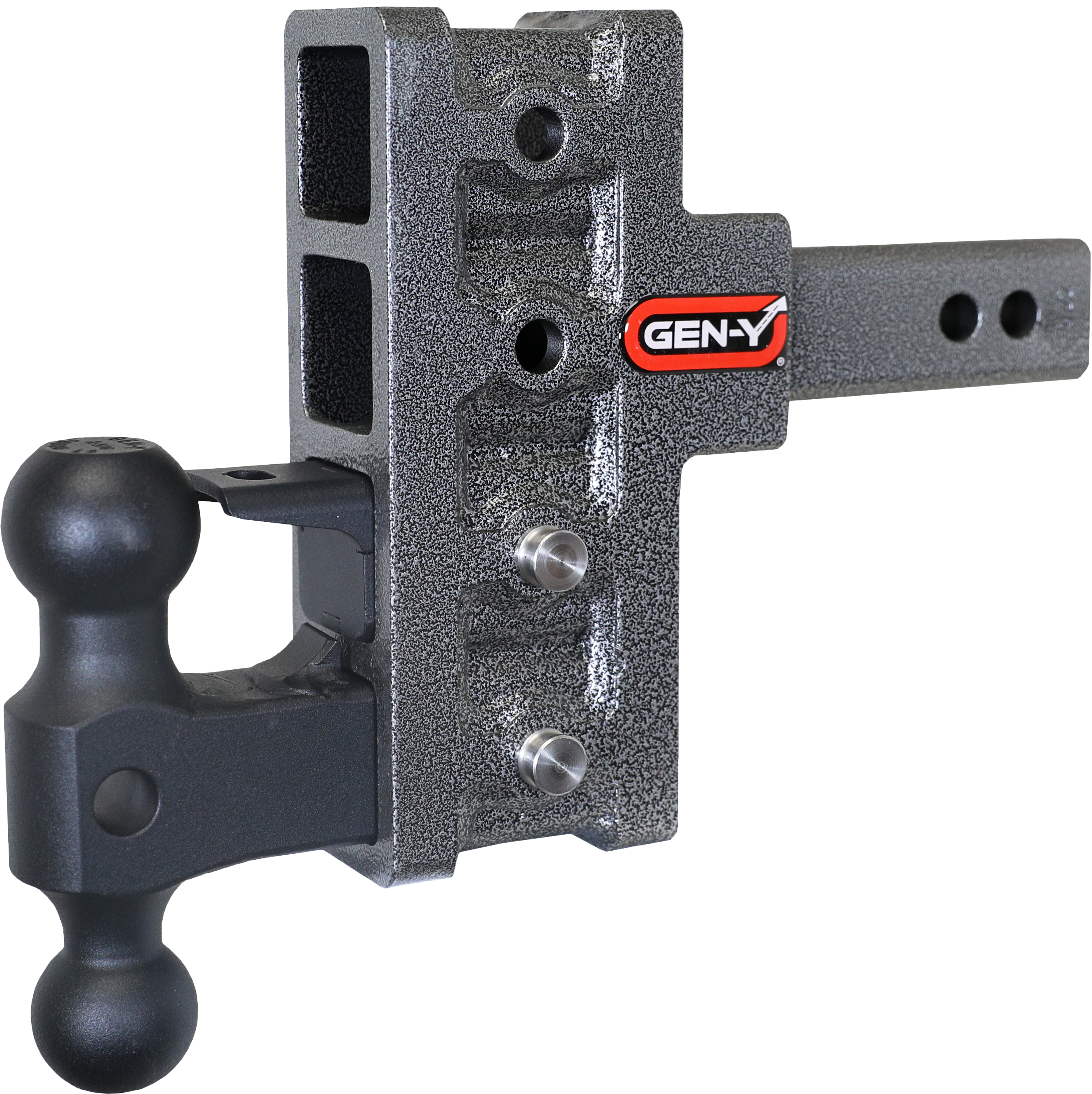 GEN-Y Hitch GH-224 - Mega-Duty Drop Hitch, Silver Vein, Steel
