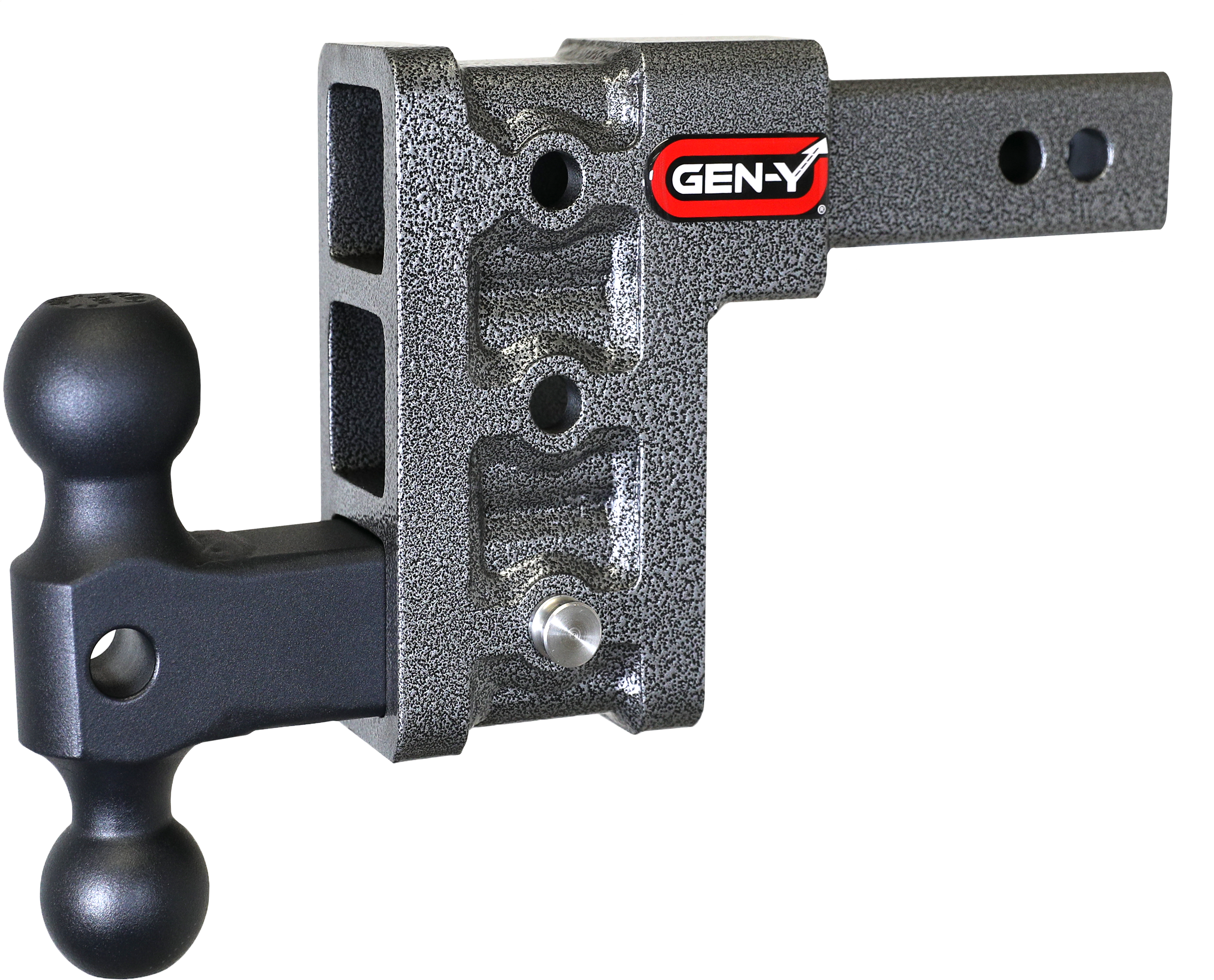 GEN-Y Hitch GH-313 - Mega-Duty Drop Hitch, Silver Vein, Steel