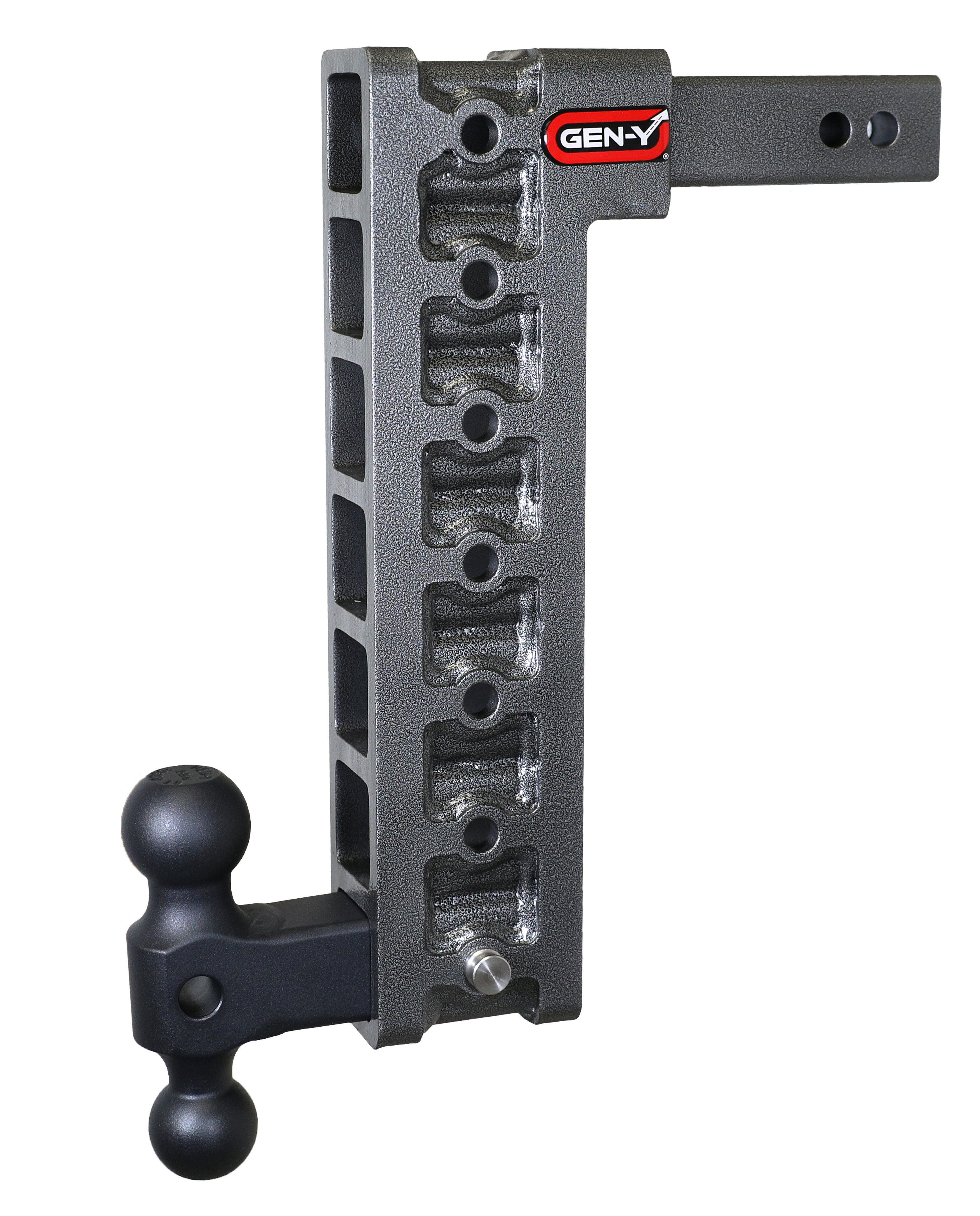 GEN-Y Hitch GH-317 - Mega-Duty Drop Hitch, Silver Vein, Steel