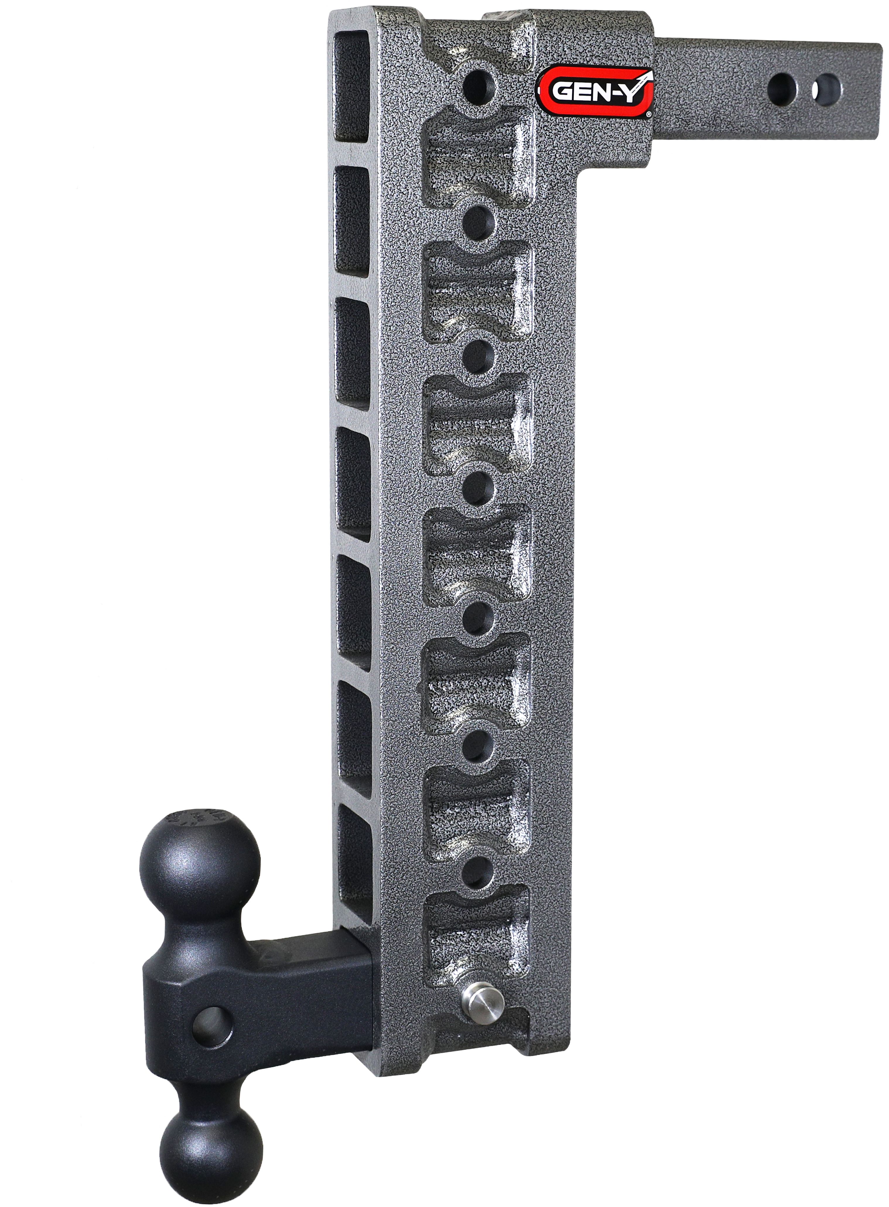 GEN-Y Hitch GH-318 - Mega-Duty Drop Hitch, Silver Vein, Steel