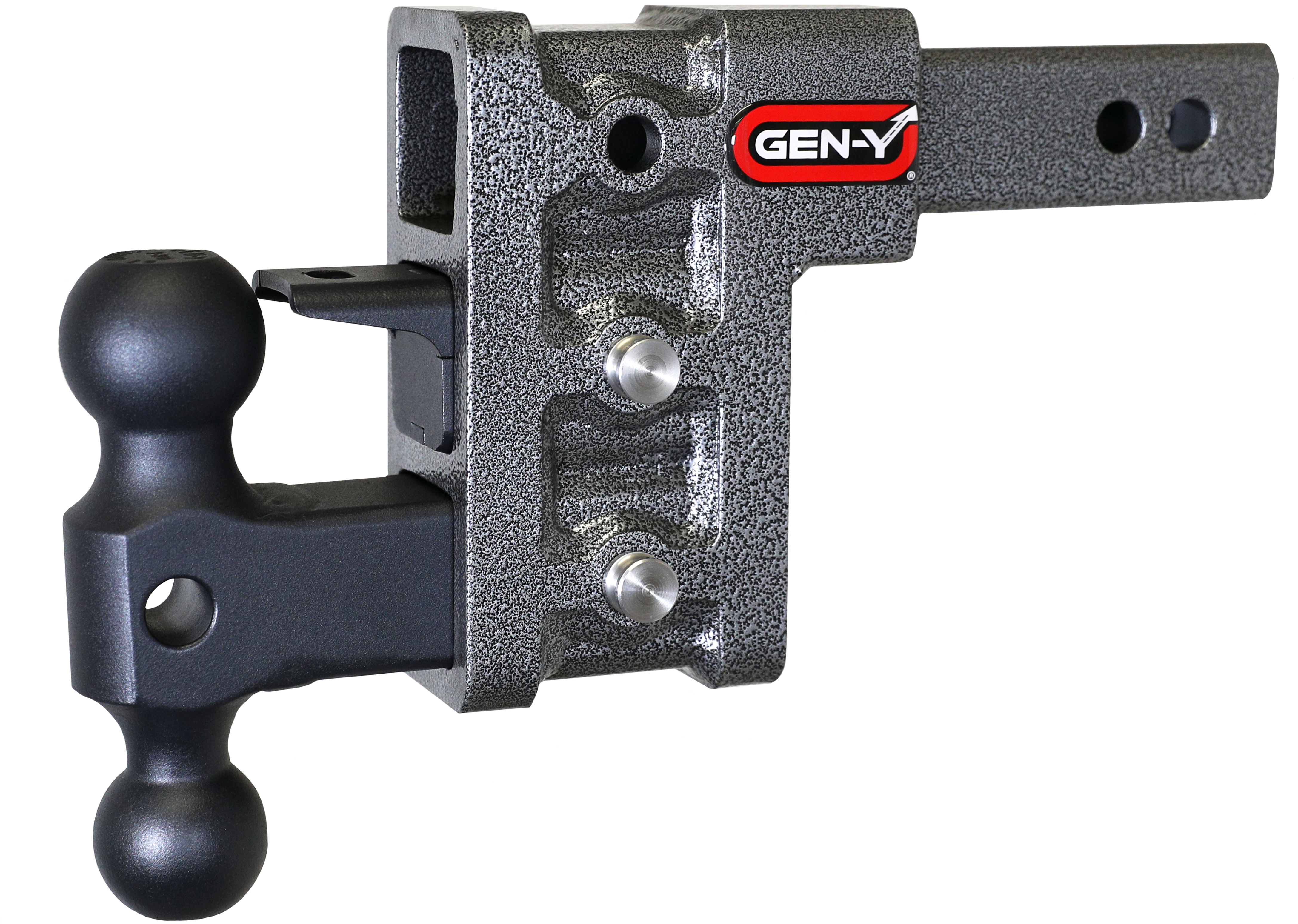 GEN-Y Hitch GH-323 - Mega-Duty Drop Hitch, Silver Vein, Steel