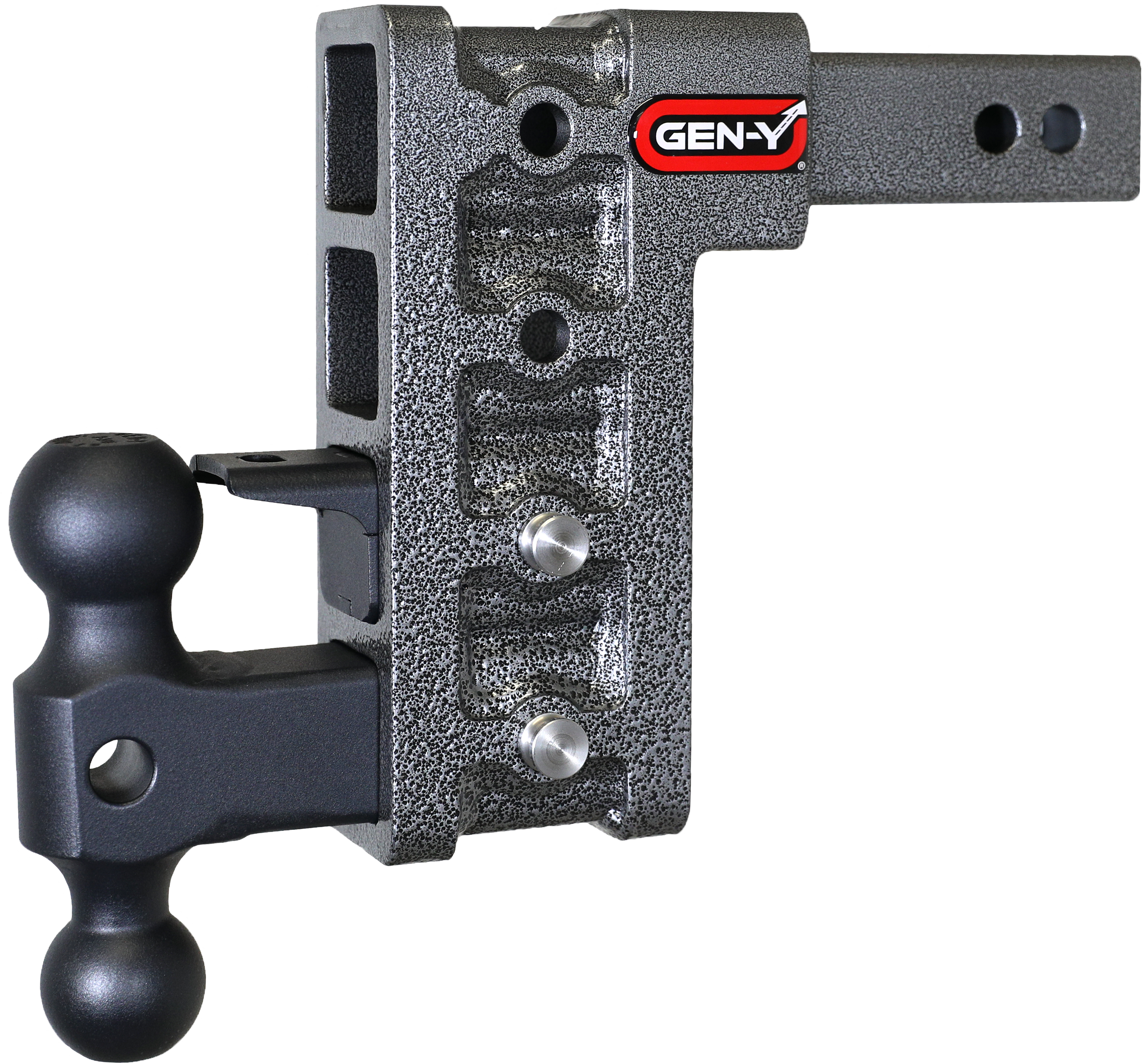 GEN-Y Hitch GH-324 - Mega-Duty Drop Hitch, Silver Vein, Steel