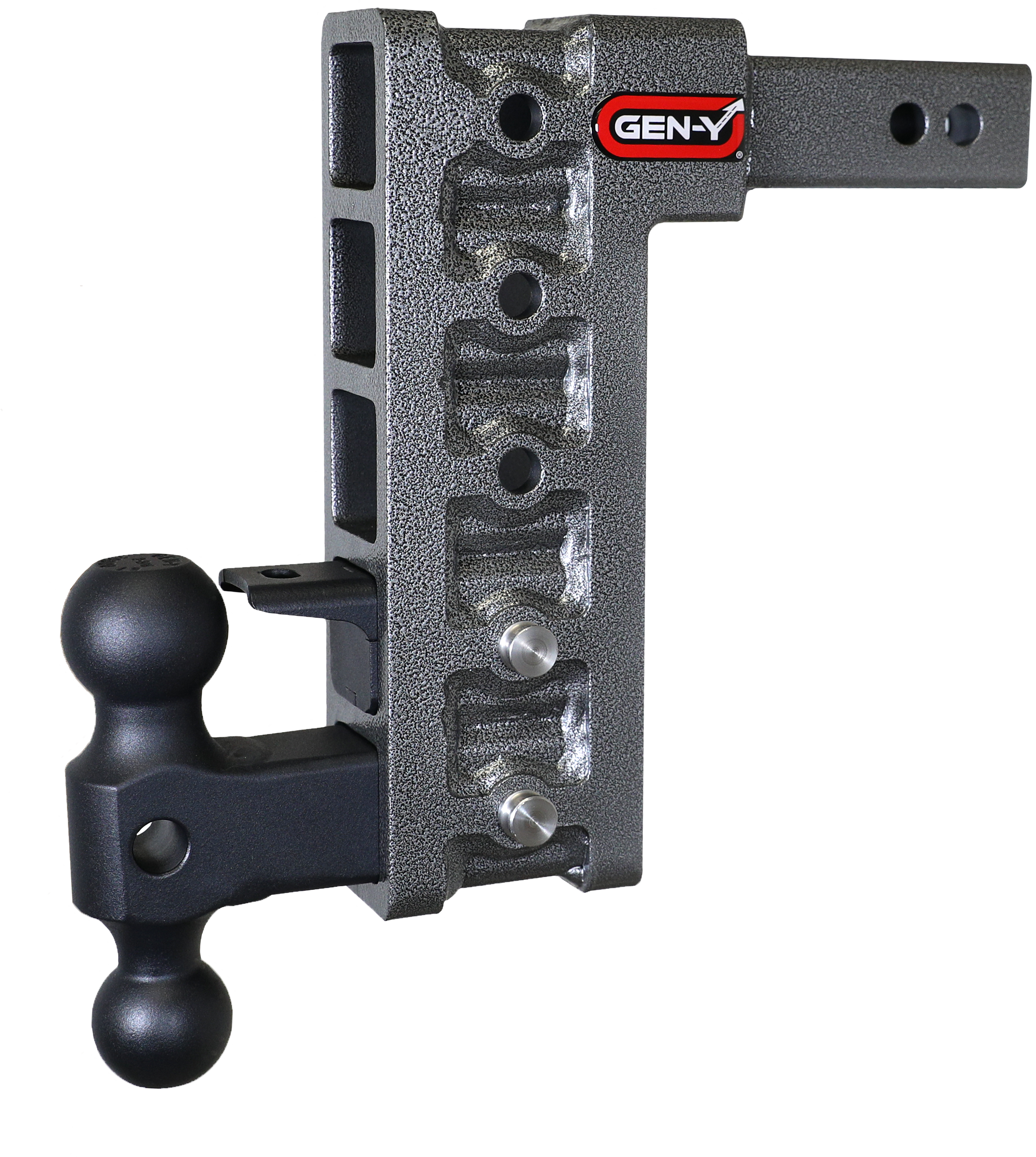 GEN-Y Hitch GH-325 - Mega-Duty Drop Hitch, Silver Vein, Steel