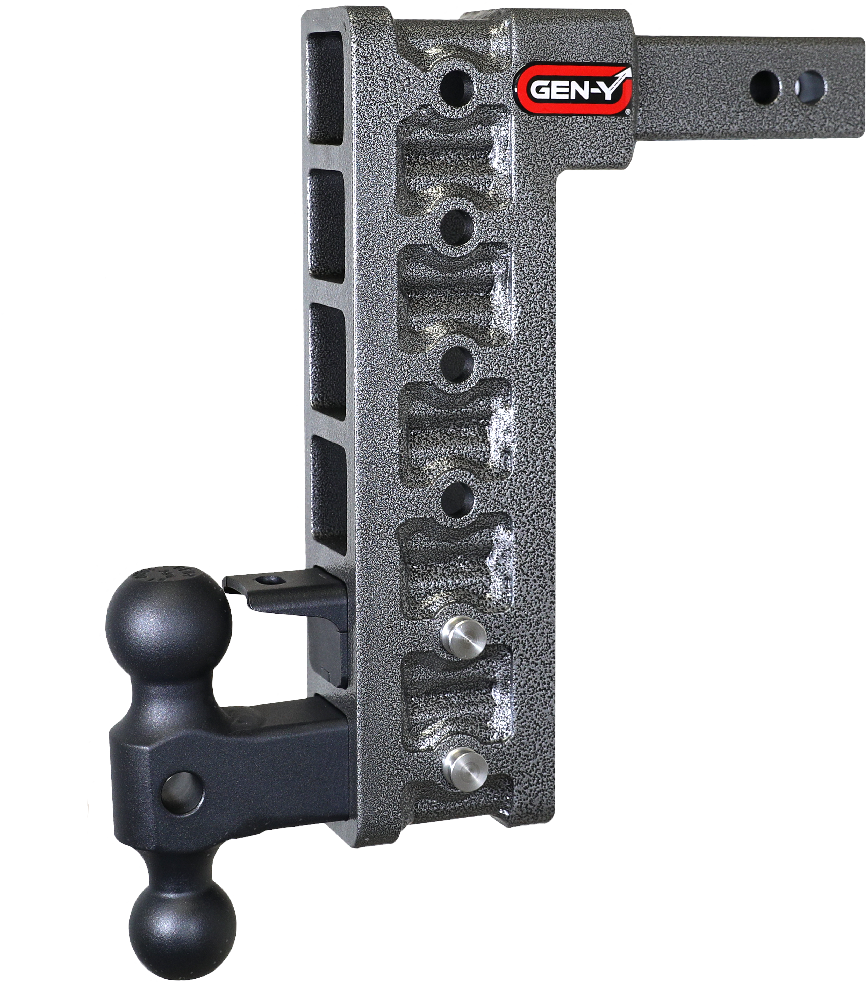 GEN-Y Hitch GH-326 - Mega-Duty Drop Hitch, Silver Vein, Steel