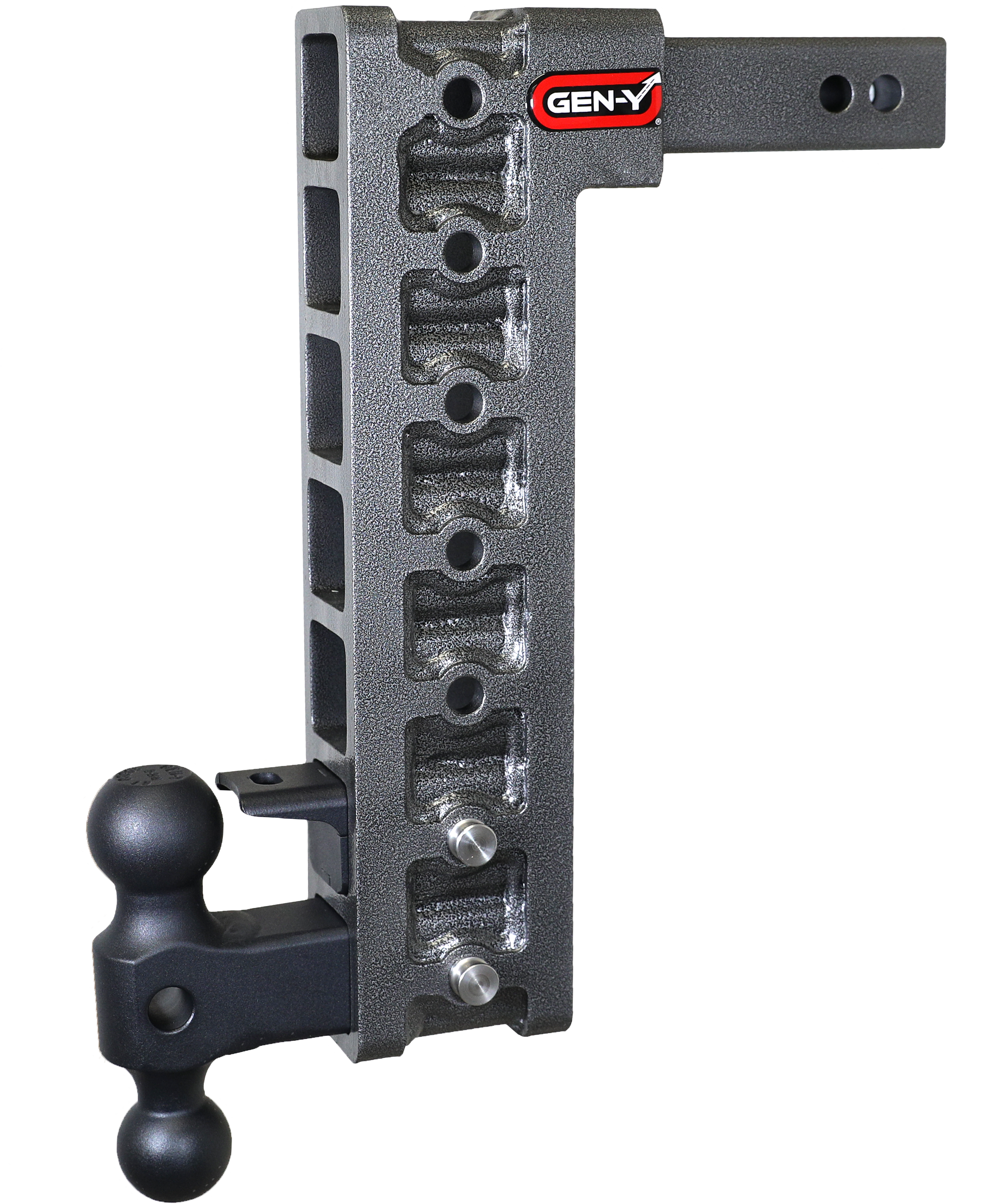 GEN-Y Hitch GH-327 - Mega-Duty Drop Hitch, Silver Vein, Steel