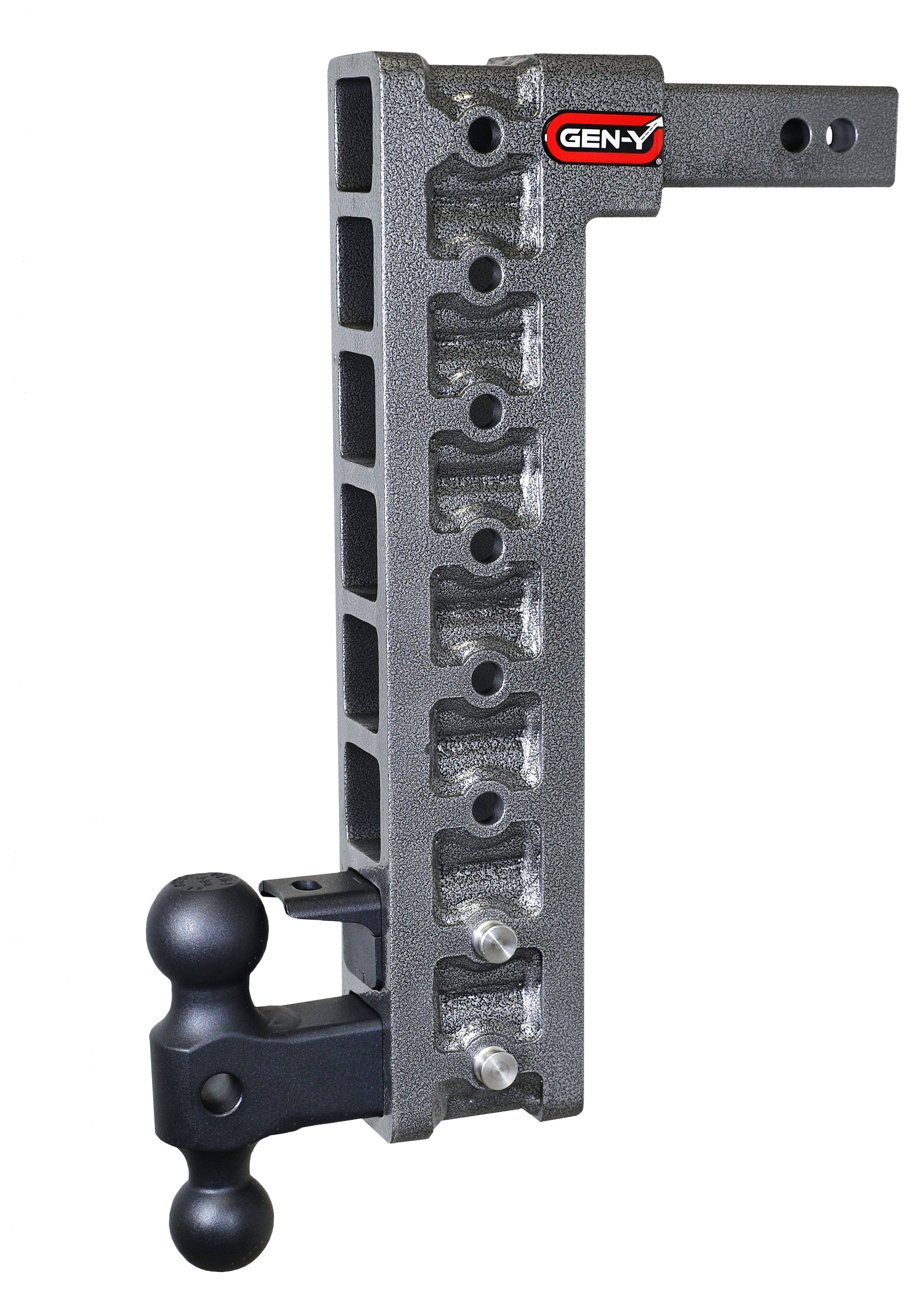GEN-Y Hitch GH-328 - Mega-Duty Drop Hitch, Silver Vein, Steel