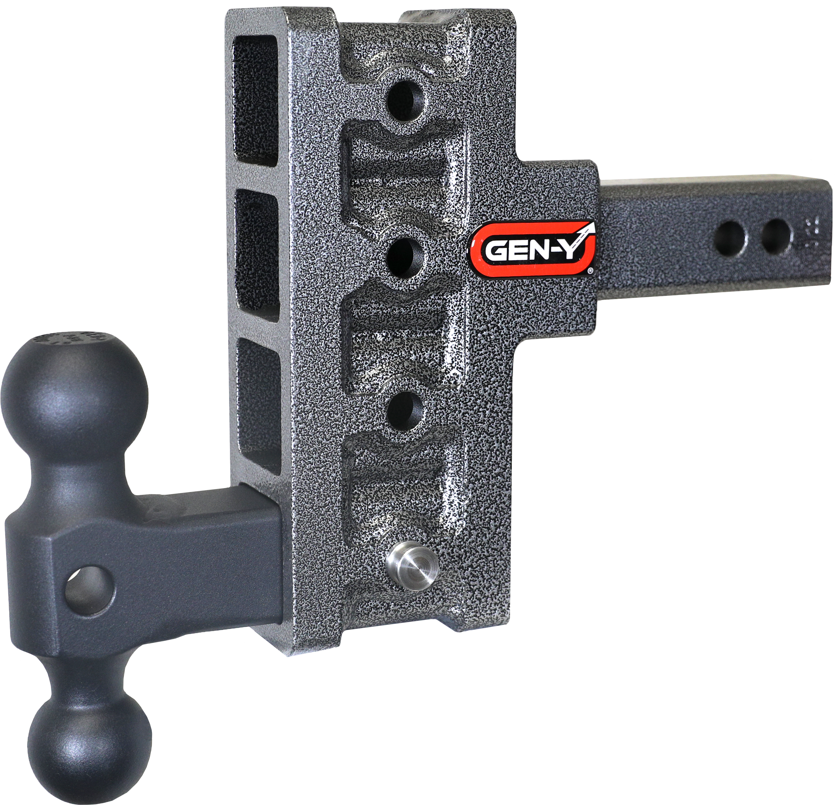 GEN-Y Hitch GH-414 - Mega-Duty Drop Hitch, Silver Vein, Steel