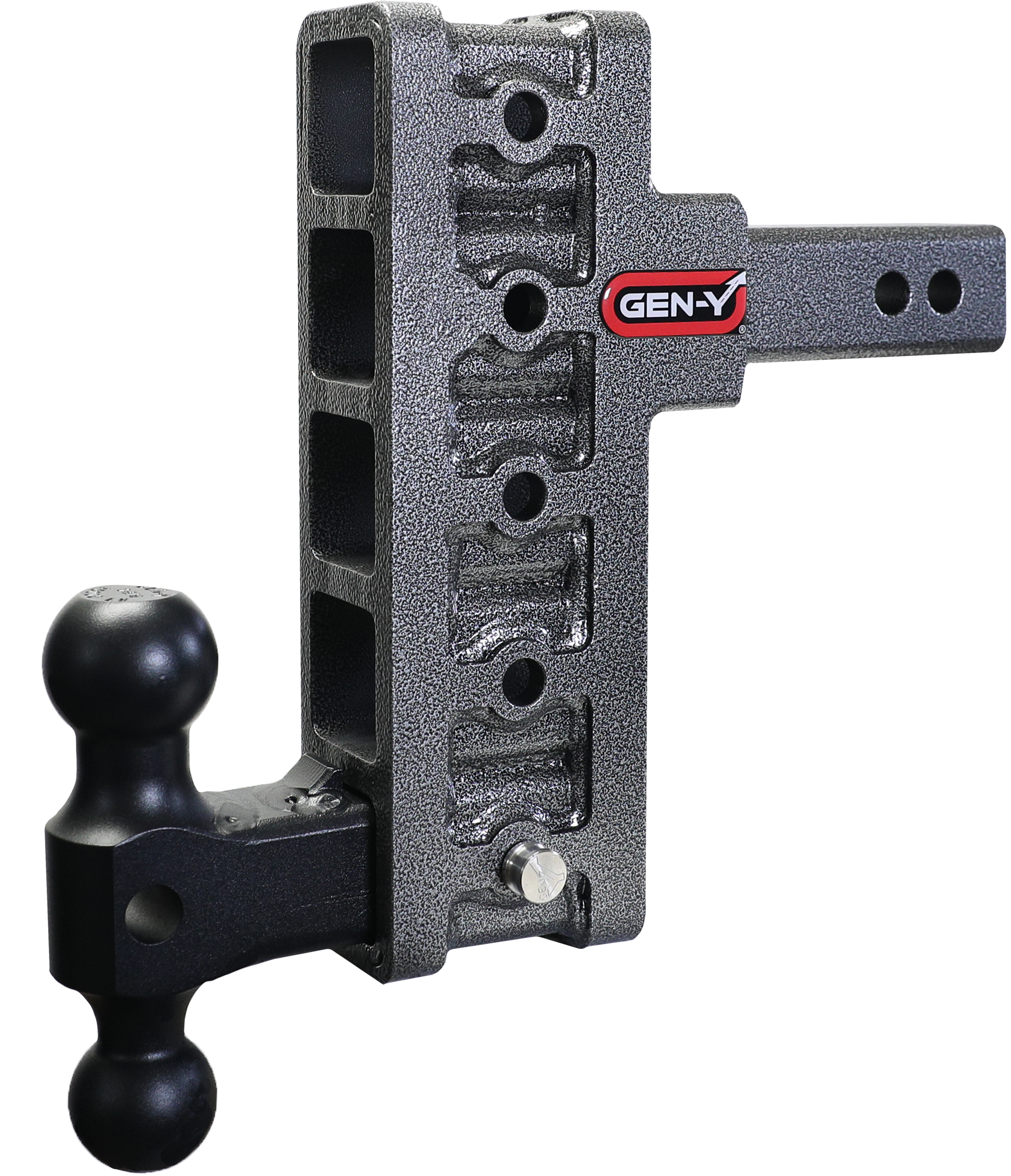 GEN-Y Hitch GH-415 - Mega-Duty Drop Hitch, Silver Vein, Steel