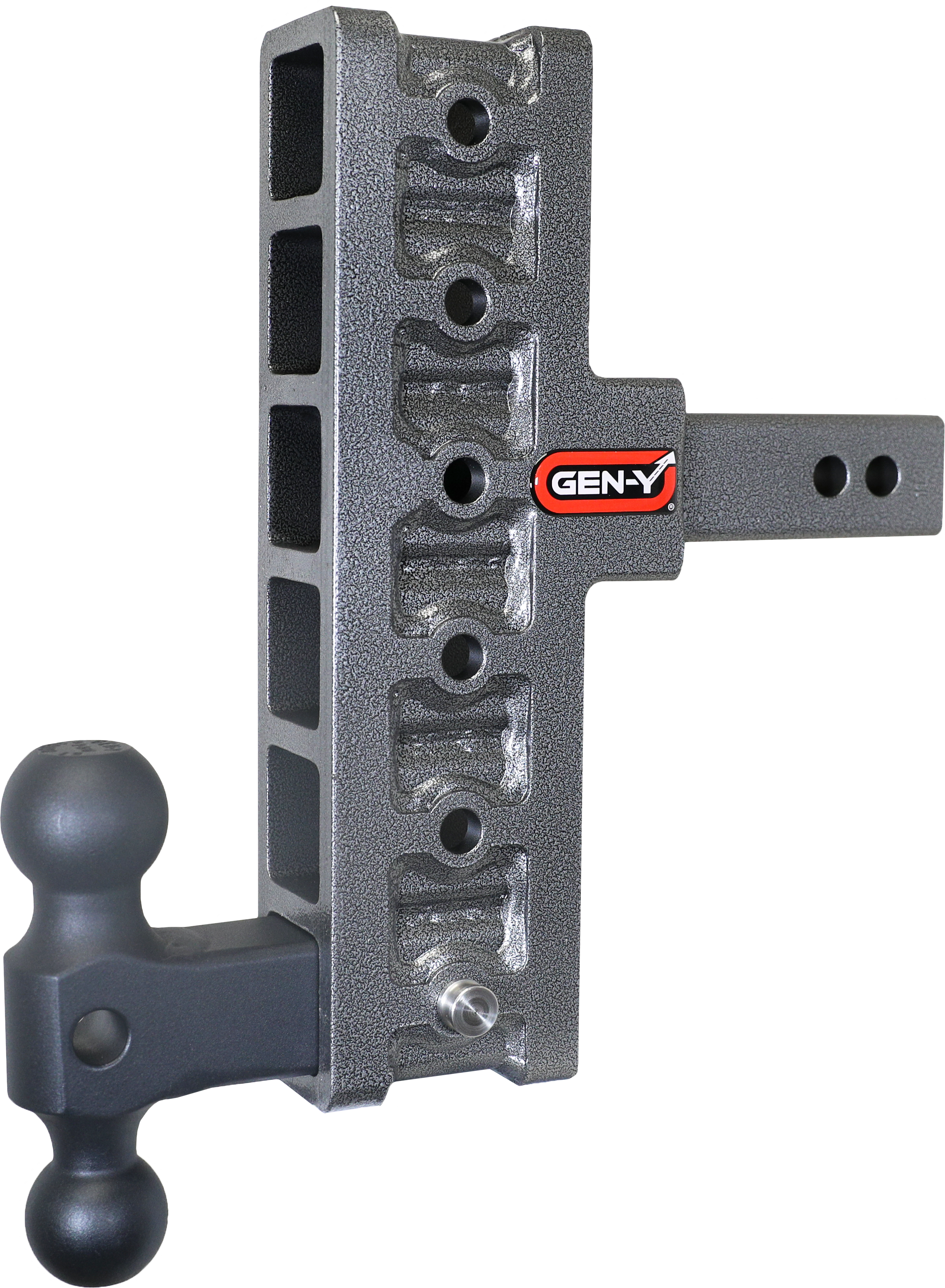 GEN-Y Hitch GH-416 - Mega-Duty Drop Hitch, Silver Vein, Steel
