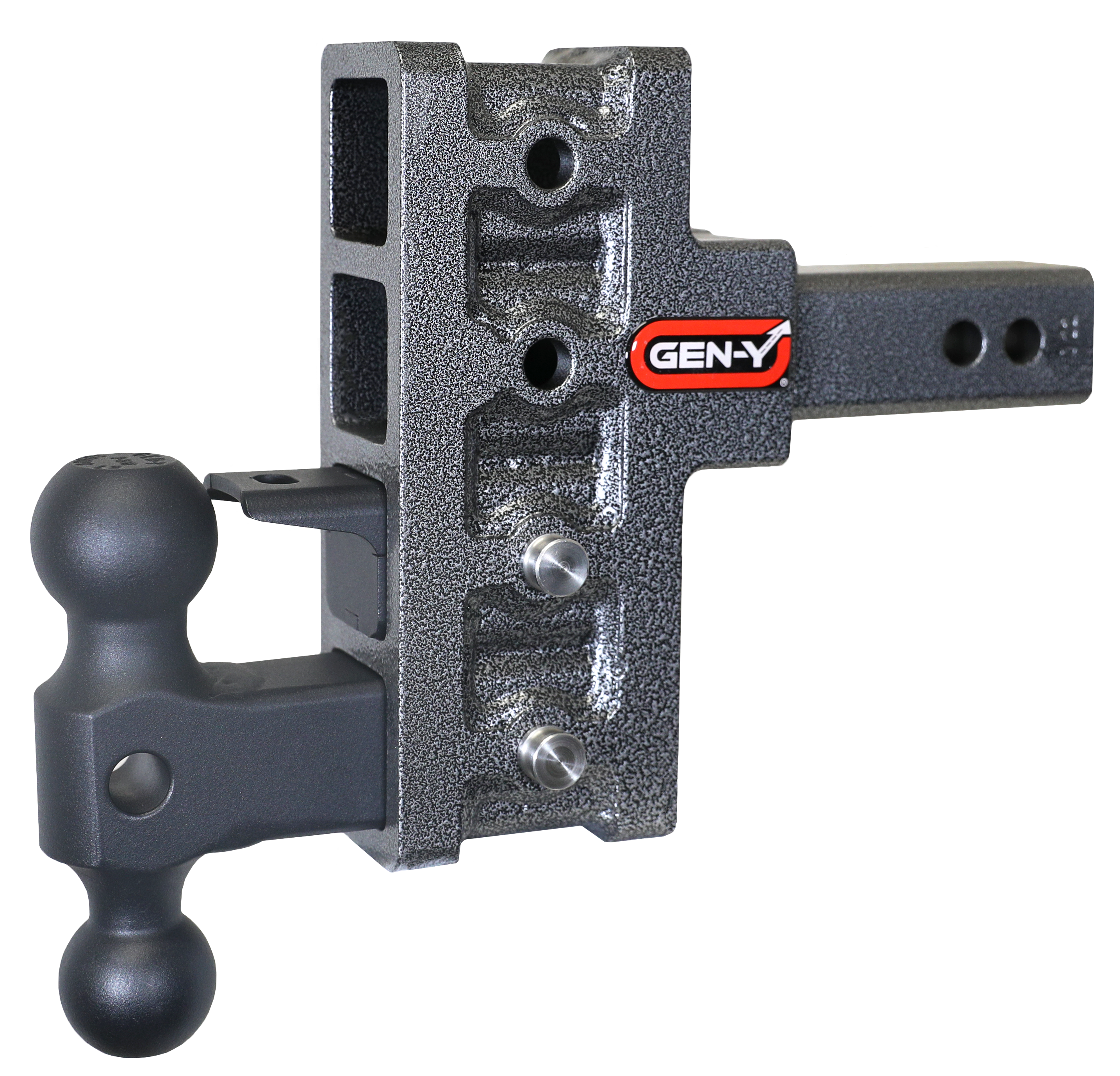 GEN-Y Hitch GH-424 - Mega-Duty Drop Hitch, Silver Vein, Steel