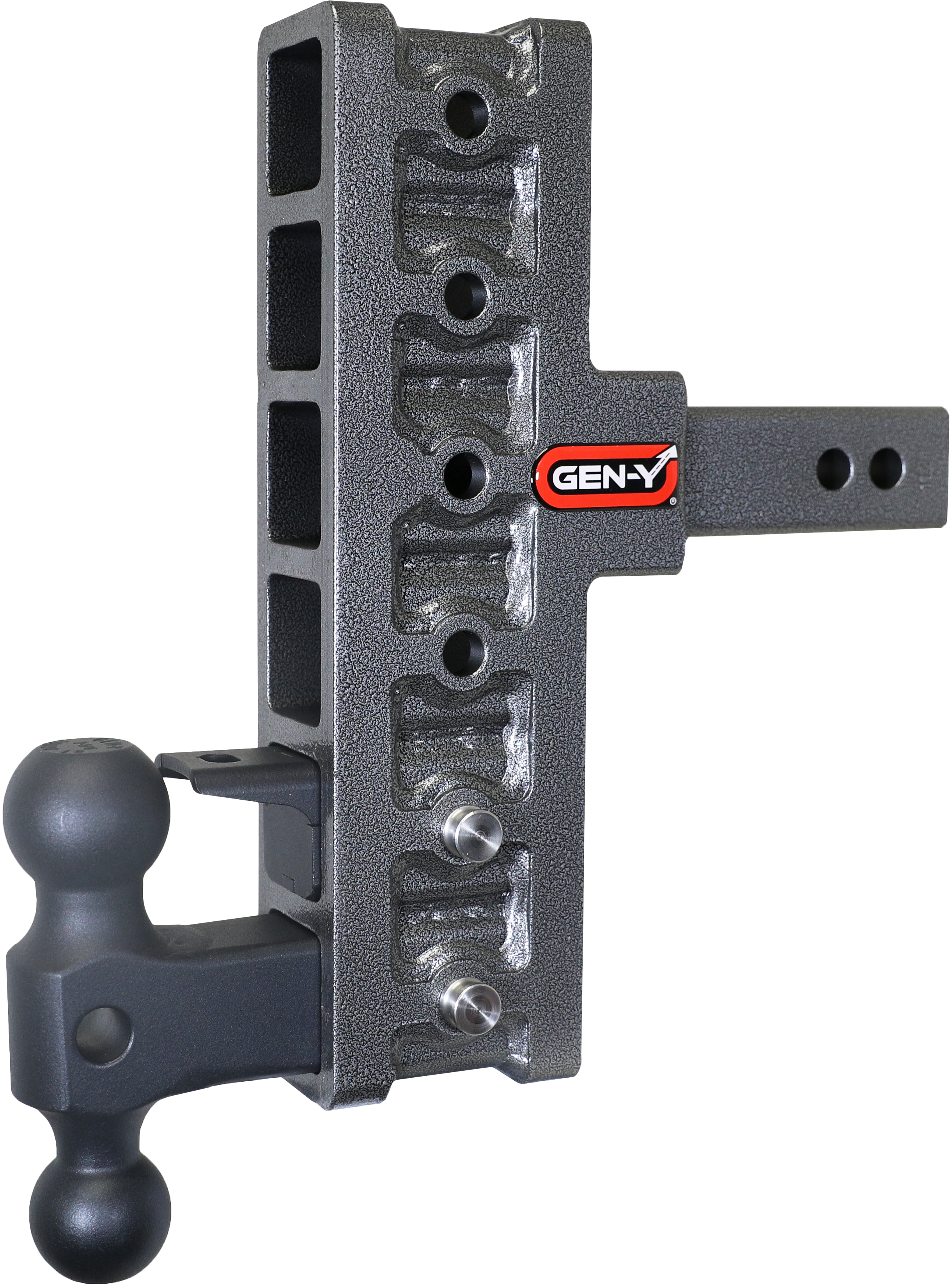 GEN-Y Hitch GH-426 - Mega-Duty Drop Hitch, Silver Vein, Steel