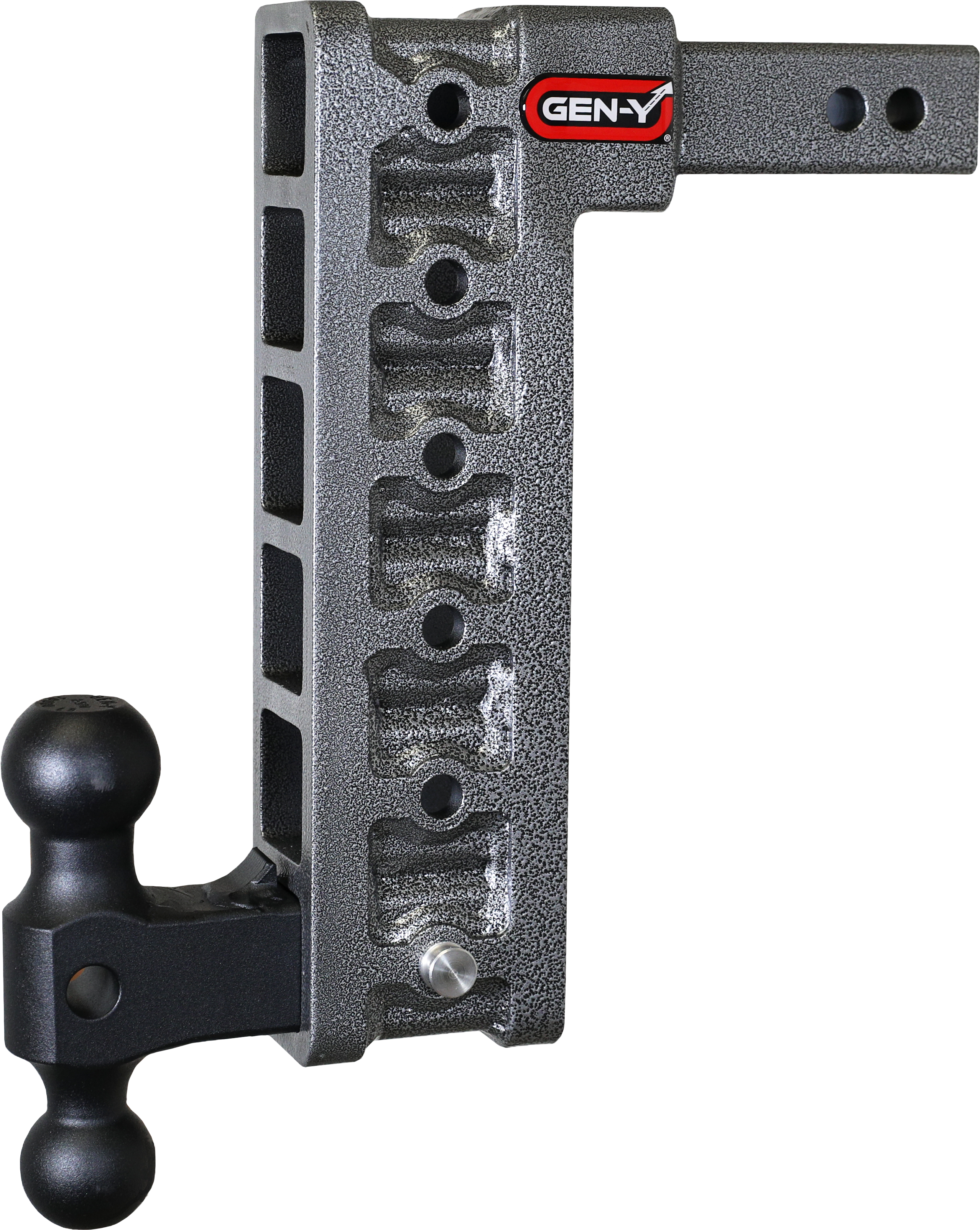 GEN-Y Hitch GH-516 - Mega-Duty Drop Hitch, Silver Vein, Steel