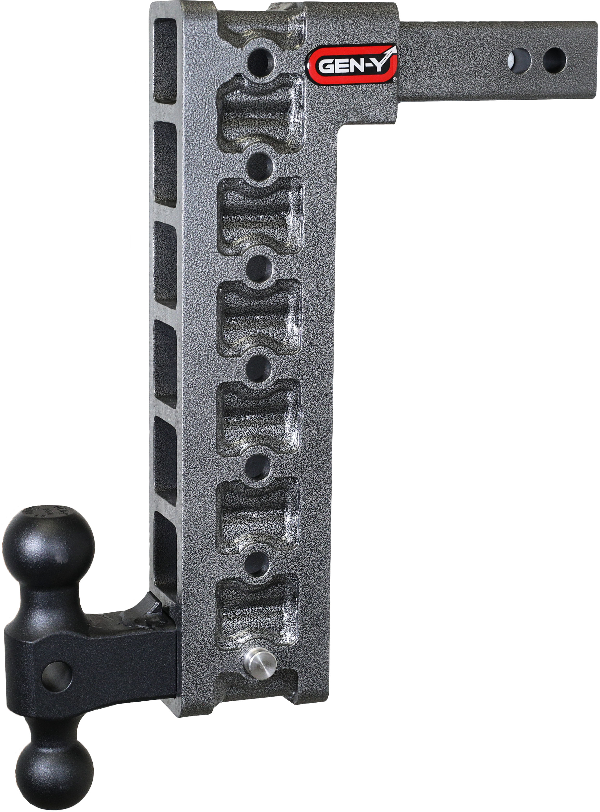 GEN-Y Hitch GH-517 - Mega-Duty Drop Hitch, Silver Vein, Steel