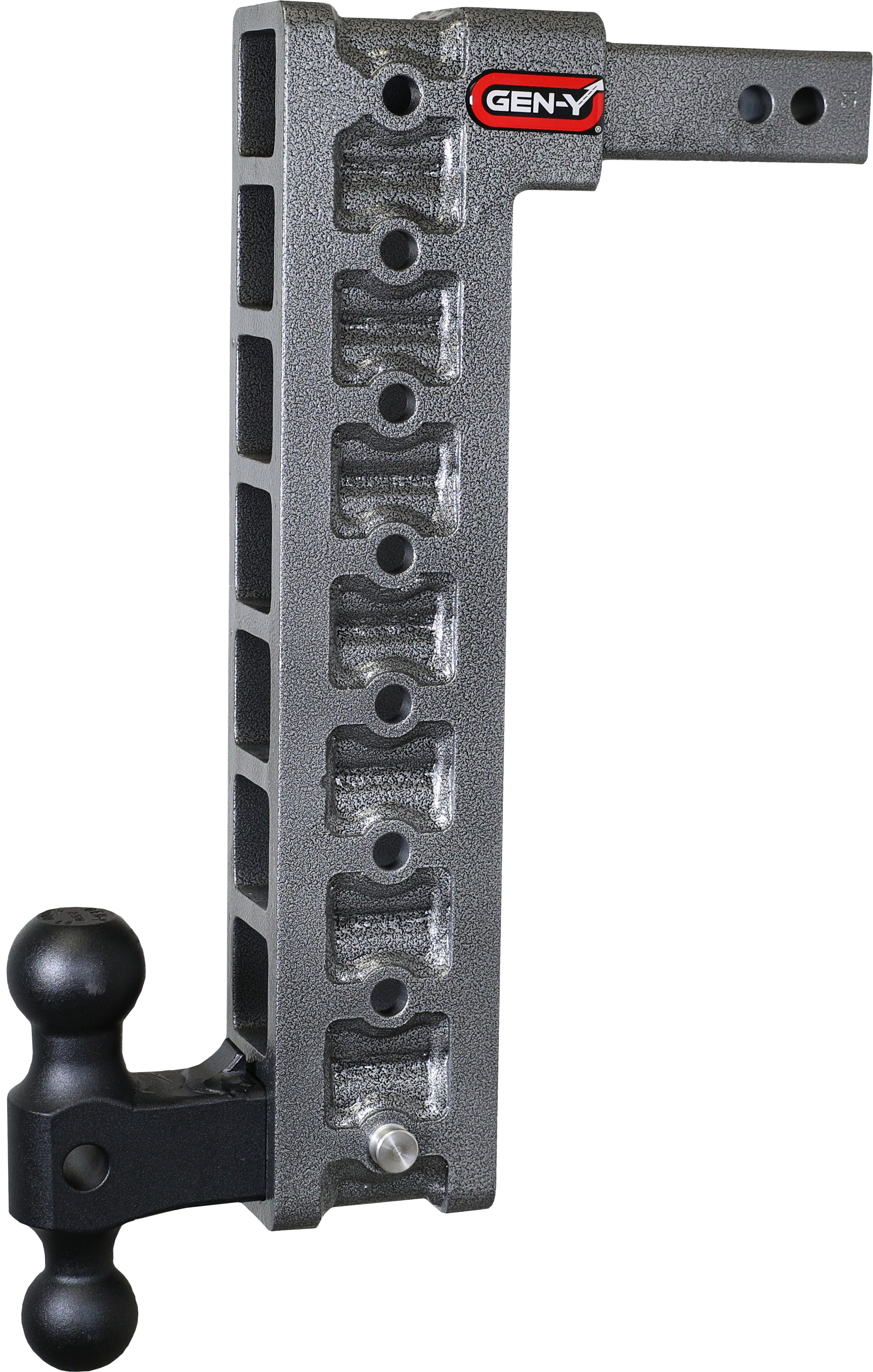 GEN-Y Hitch GH-518 - Mega-Duty Drop Hitch, Silver Vein, Steel