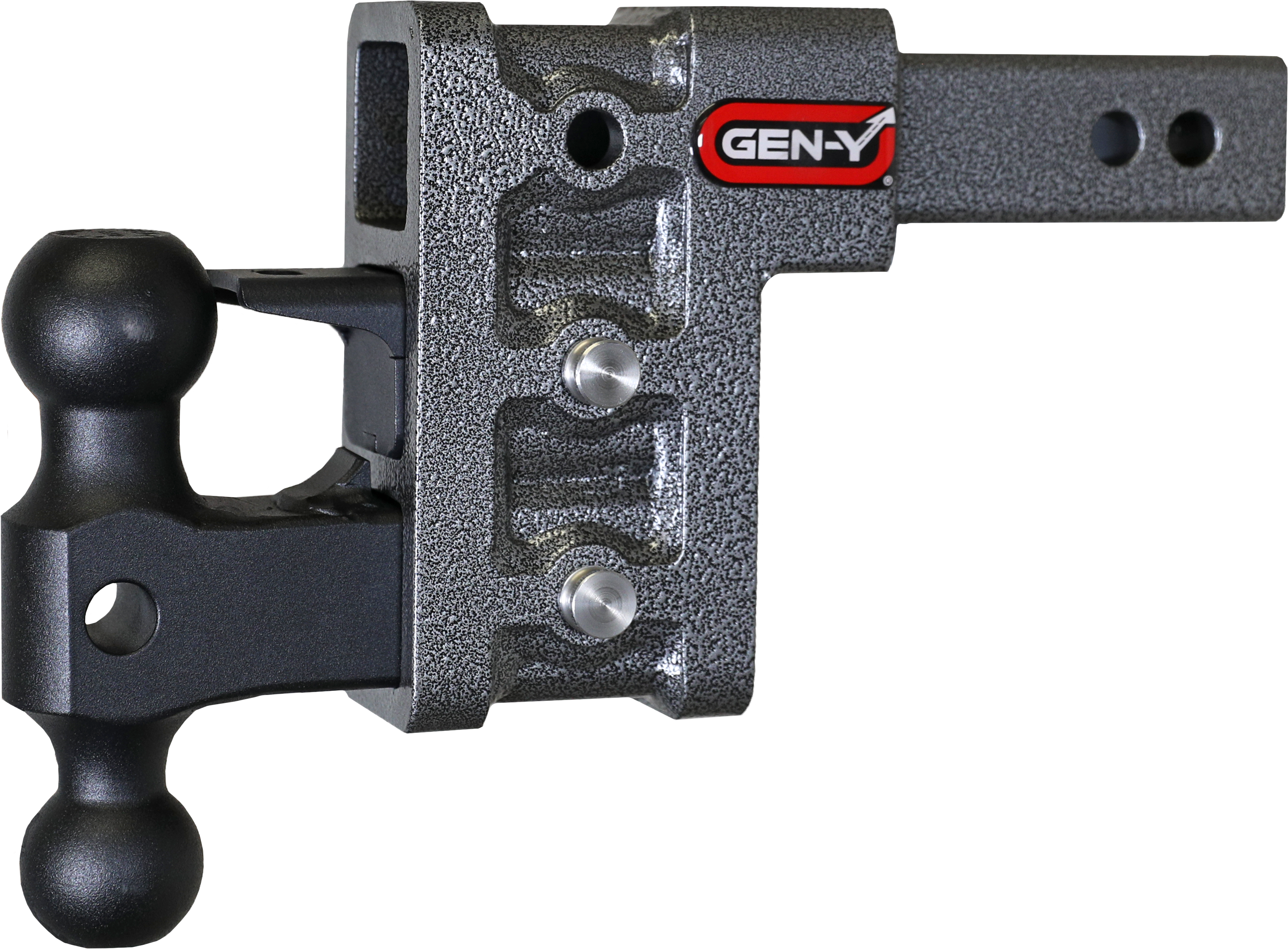 GEN-Y Hitch GH-523 - Mega-Duty Drop Hitch, Silver Vein, Steel