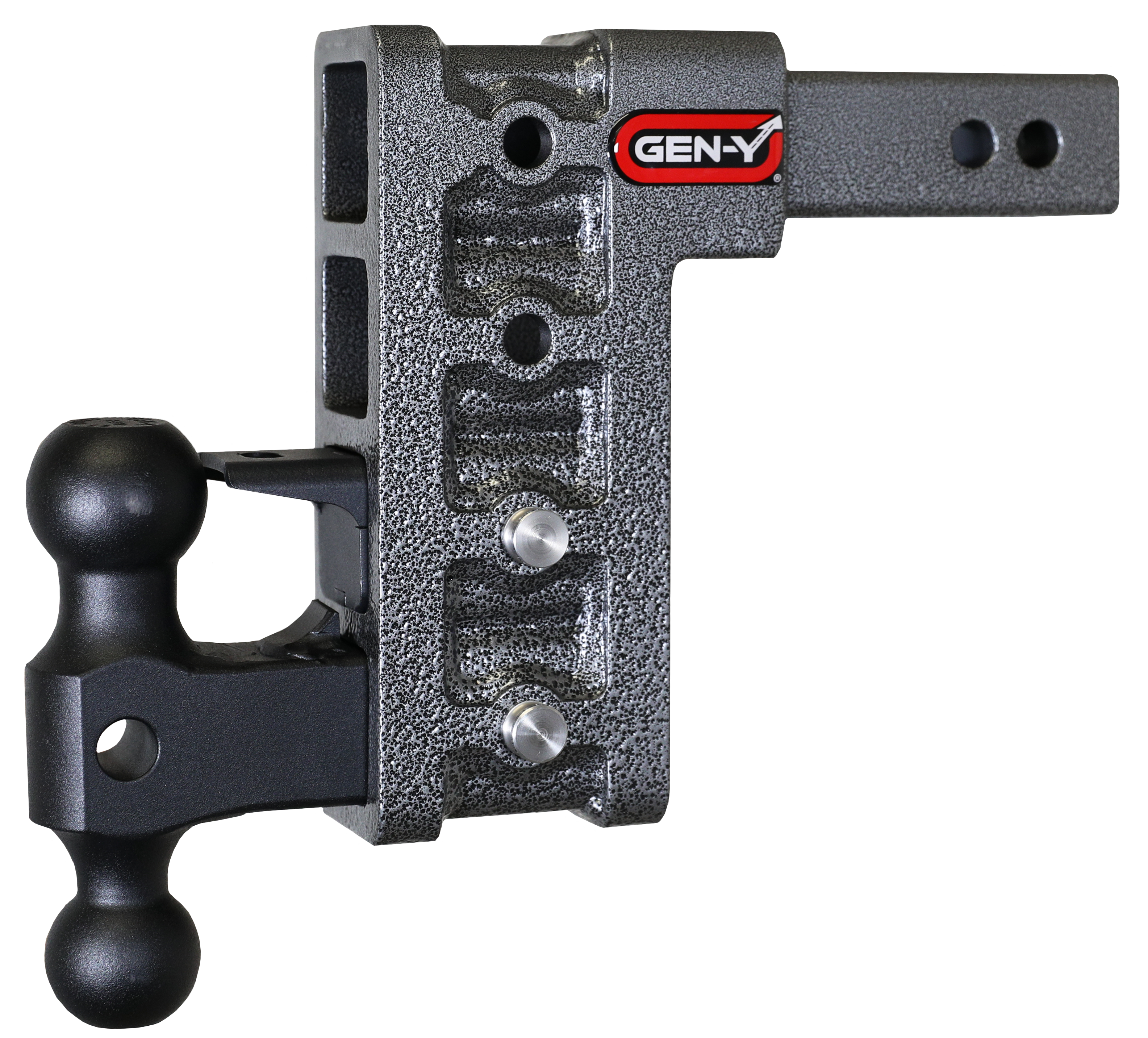 GEN-Y Hitch GH-524 - Mega-Duty Drop Hitch, Silver Vein, Steel