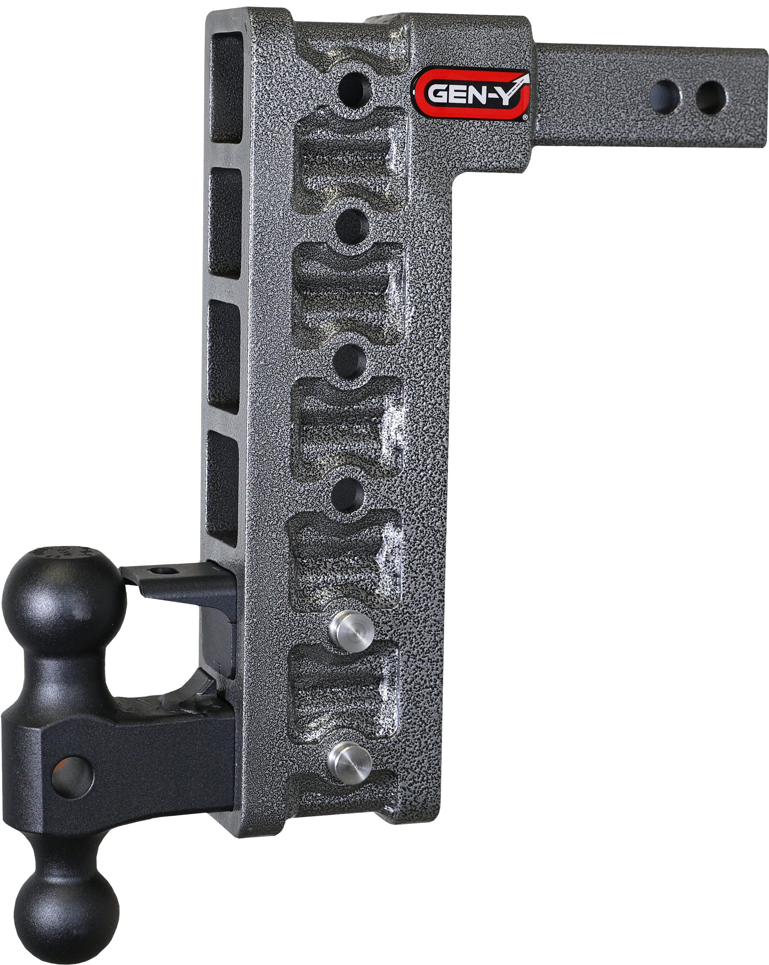 GEN-Y Hitch GH-526 - Mega-Duty Drop Hitch, Silver Vein, Steel