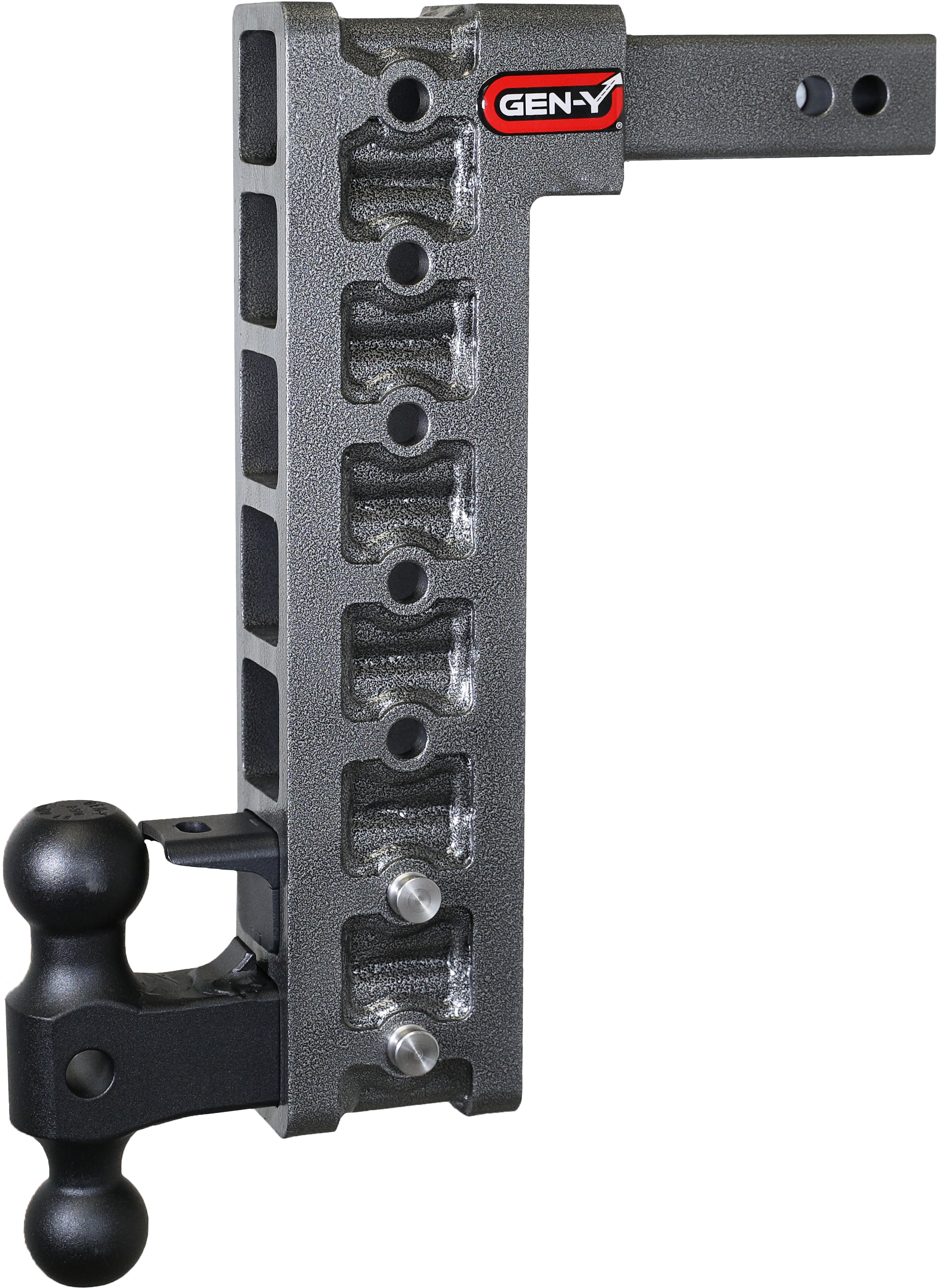 GEN-Y Hitch GH-527 - Mega-Duty Drop Hitch, Silver Vein, Steel